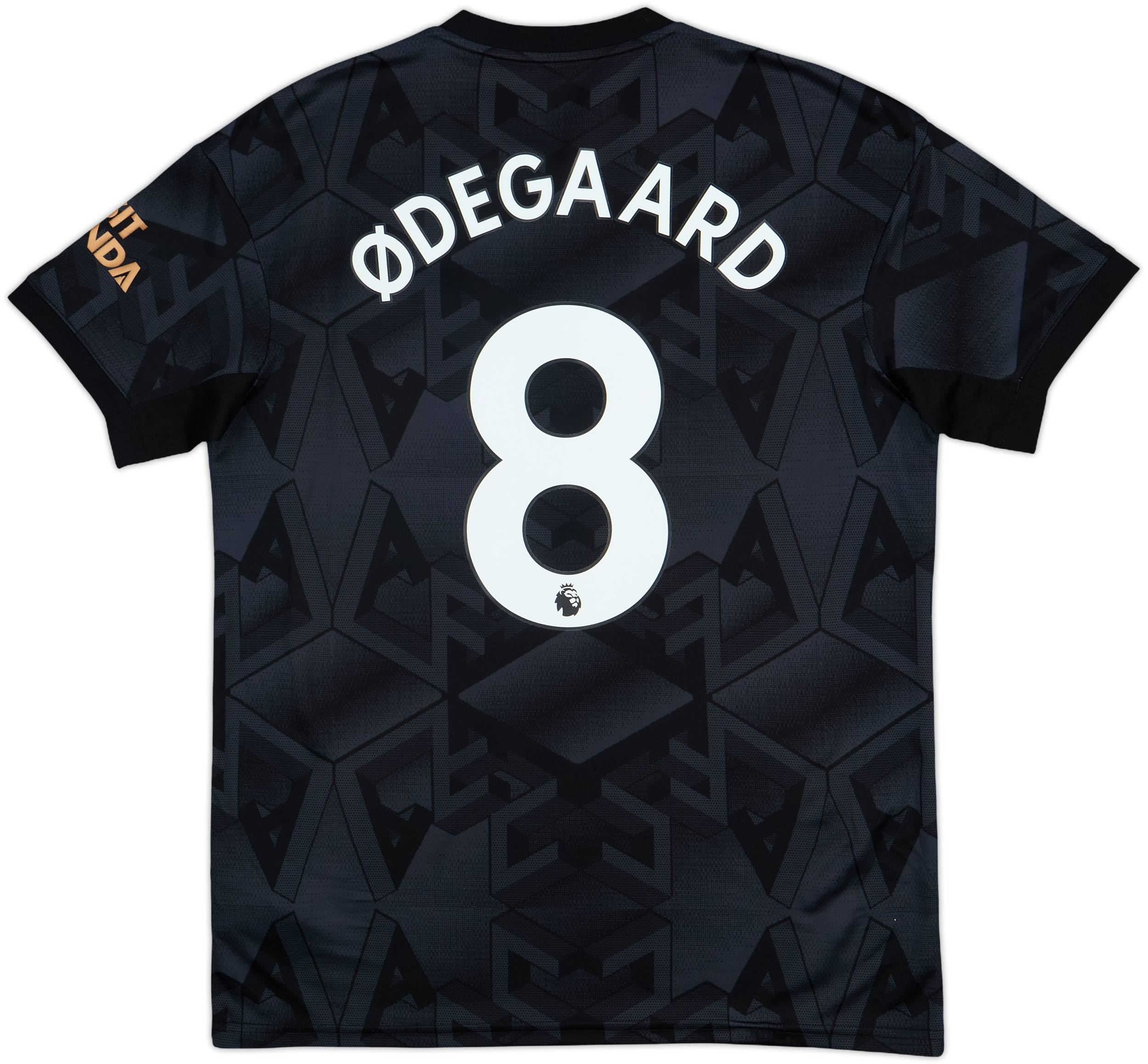 2022-23 Arsenal Away Shirt Odegaard #8 - 9/10 - (M)