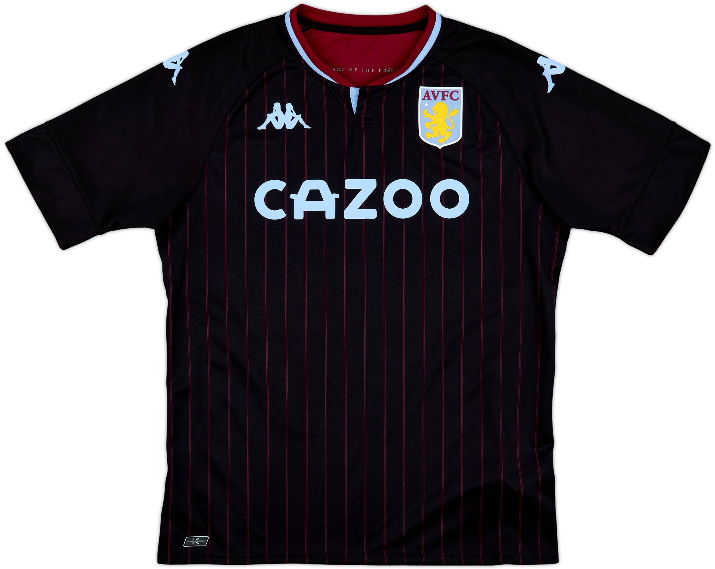 Aston Villa Kappa シャツ Grealish 10 S 2020-21 Aston Villa Away Shirt Grealish #10 - 9/10 - (XL)
