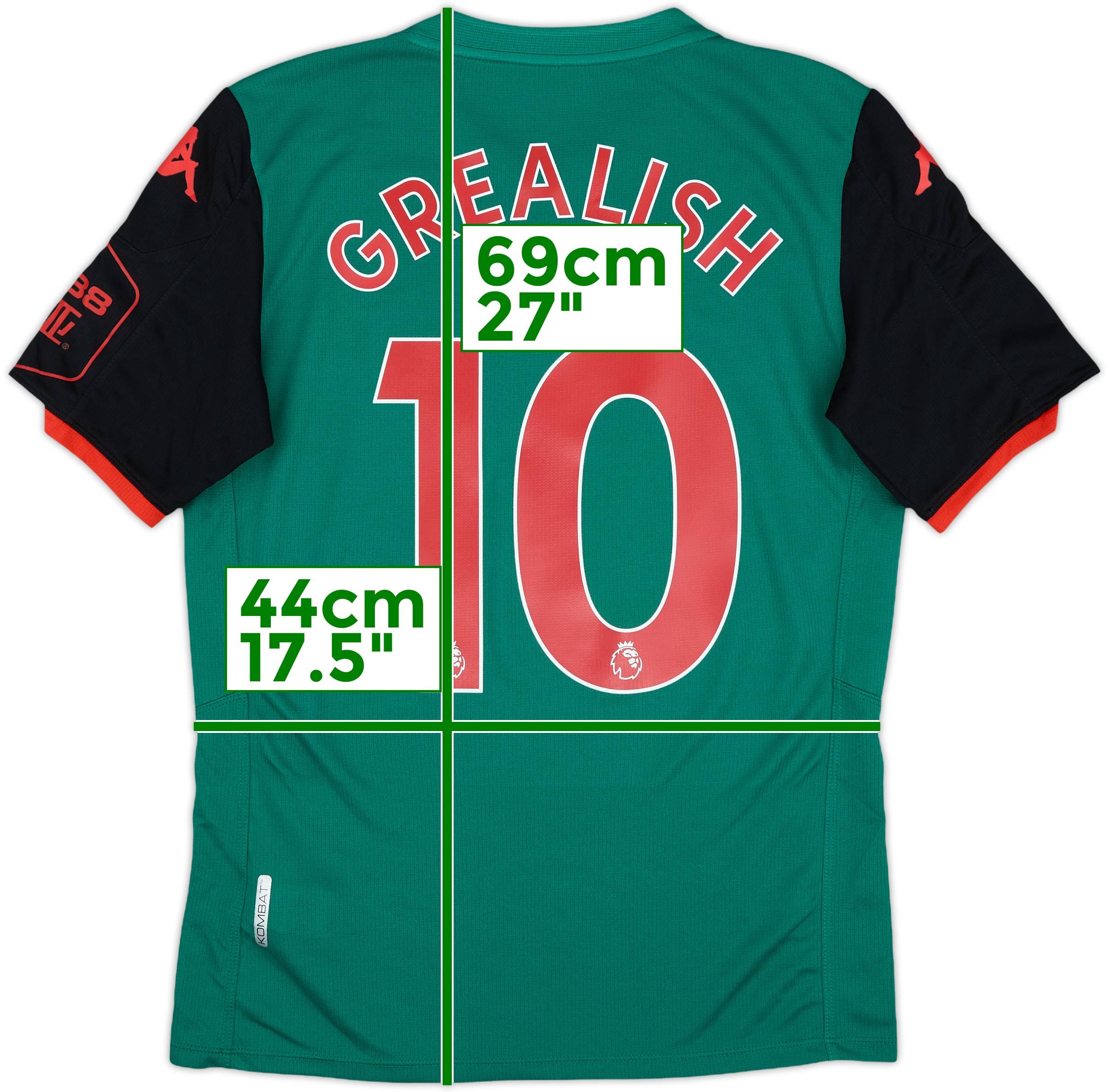 2019-20 Aston Villa Third Shirt Grealish #10 - 10/10 - (S)