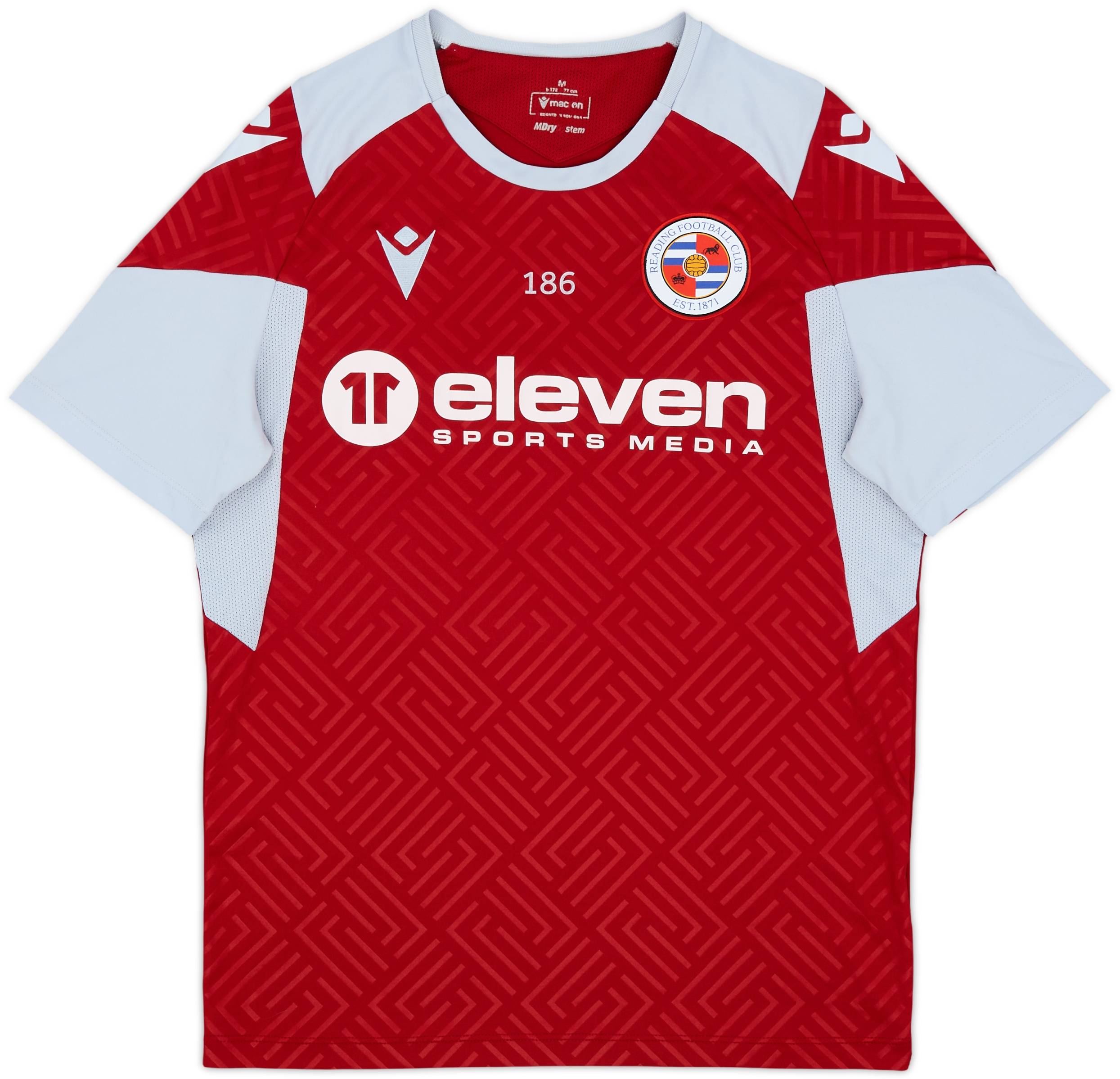 2020-21 Reading Player Issue Macron Training Shirt #186 - 8/10 - (M)