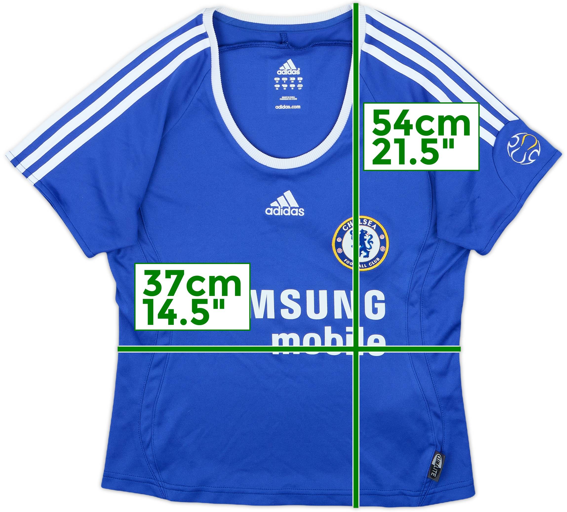ウェア 06/08 adidas chelsea uniform shirt kit 2006-08 Chelsea Home Shirt - 10/10 - (Women's S)