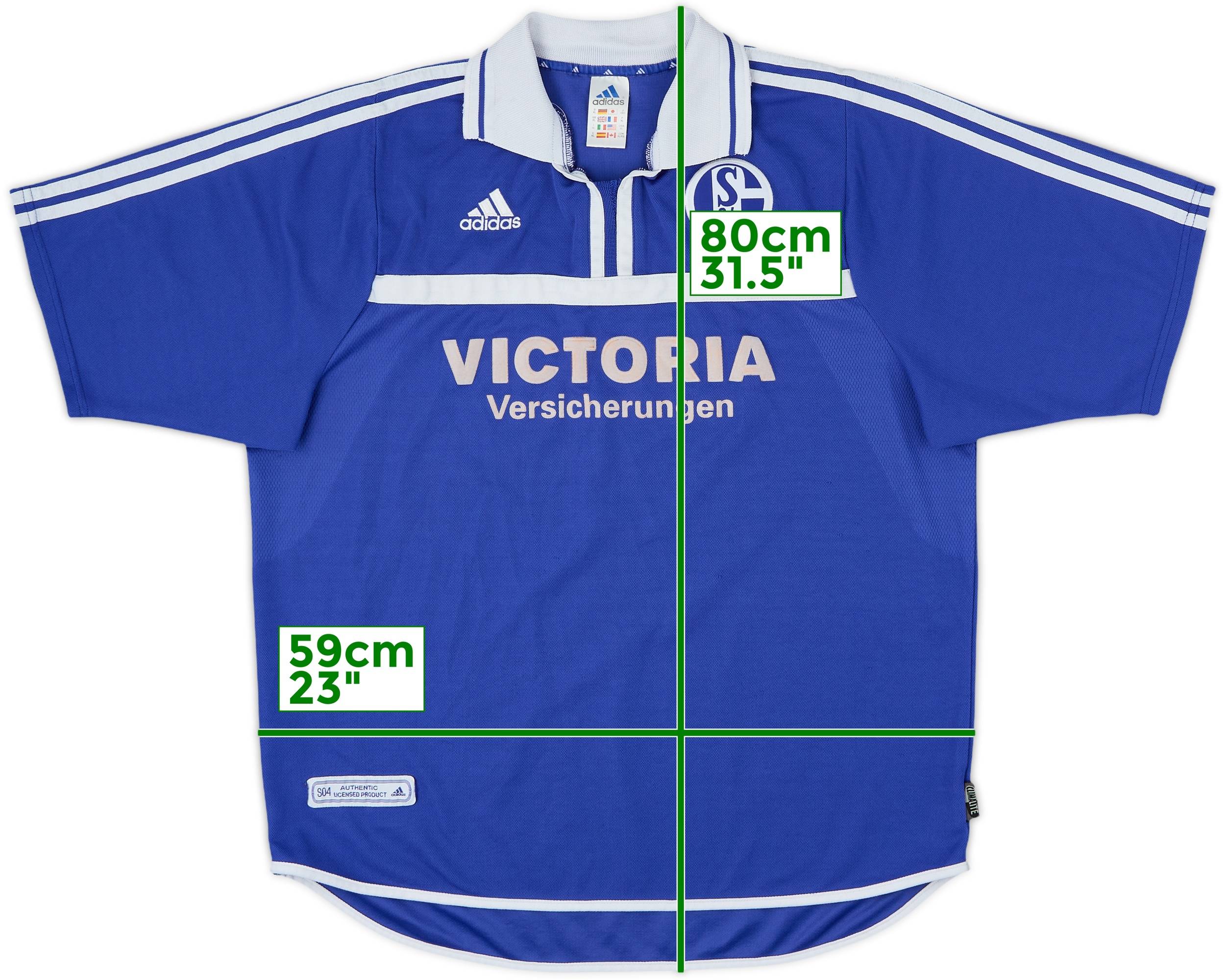 2001-02 Schalke Home Shirt - 7/10 - (XL)