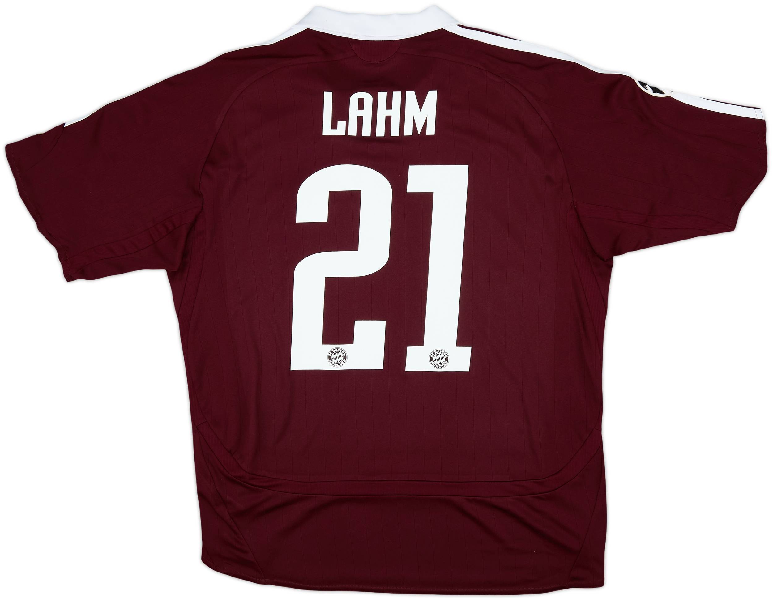 2006-07 Bayern Munich CL Shirt Lahm #21 - 9/10 - (XL.Boys)