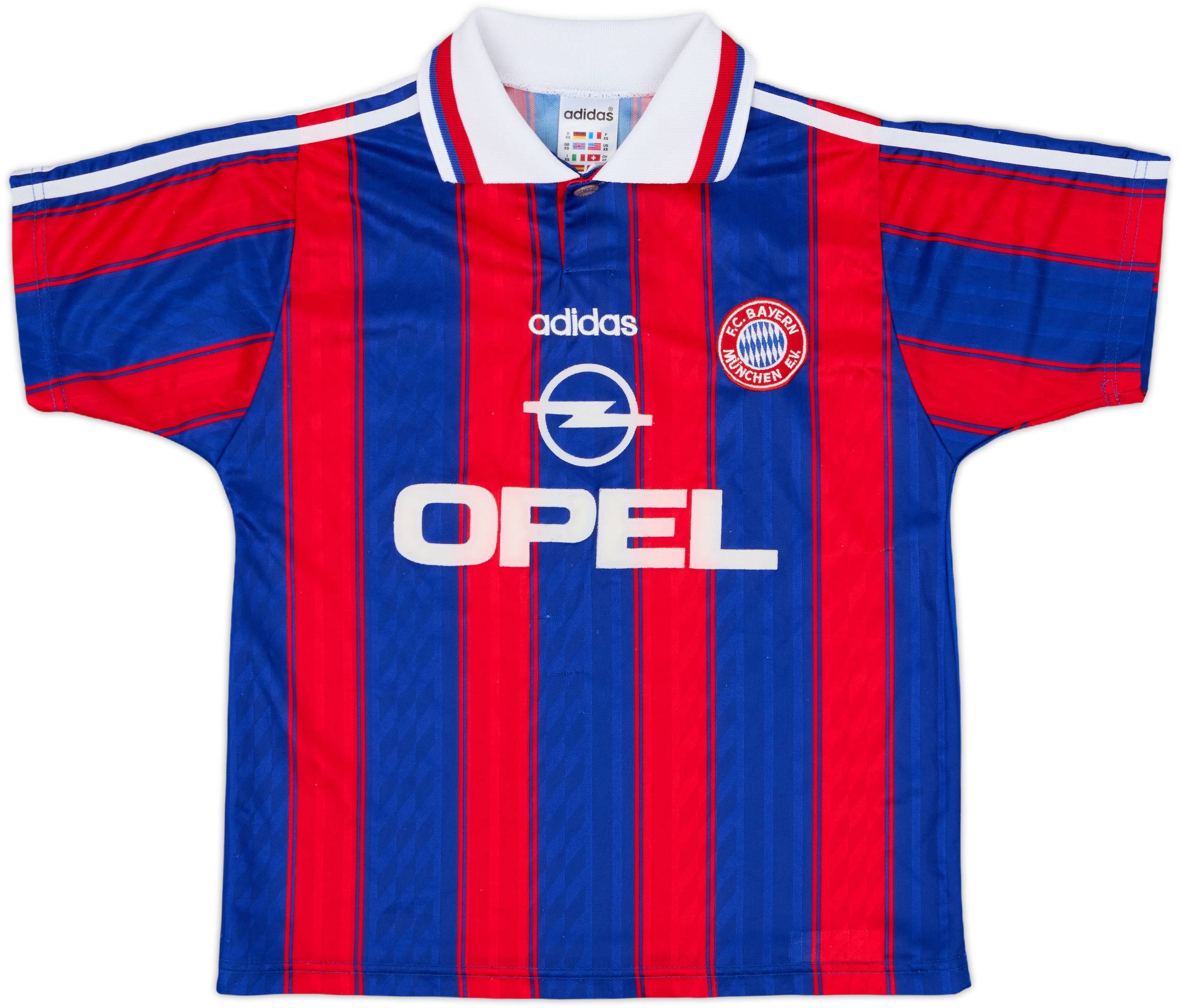 1995-97 Bayern Munich Home Shirt - 6/10 - (L.Boys)