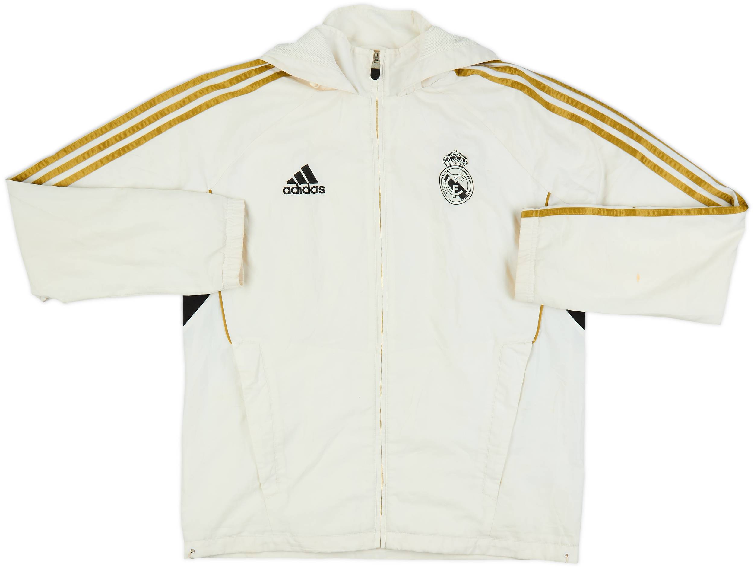 2010-11 Real Madrid adidas Hooded Track Jacket - 6/10 - (M)