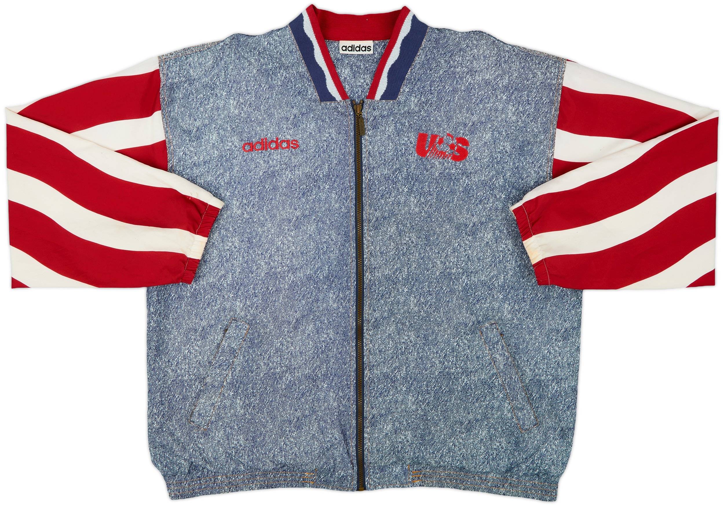 1994 USA adidas Track Jacket - 8/10 - (XXL)