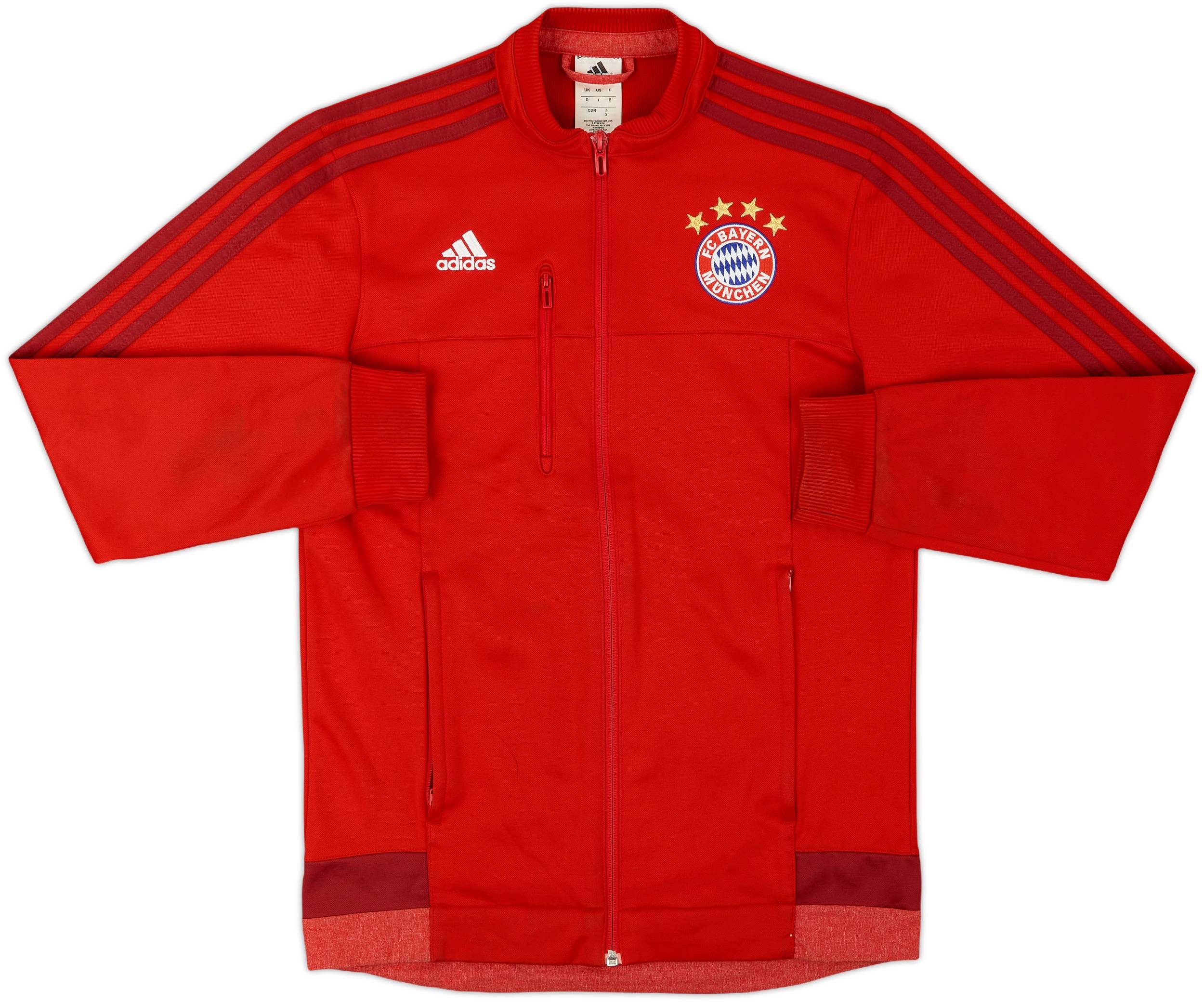 2015-16 Bayern Munich adidas Track Jacket - 7/10 - (XS)