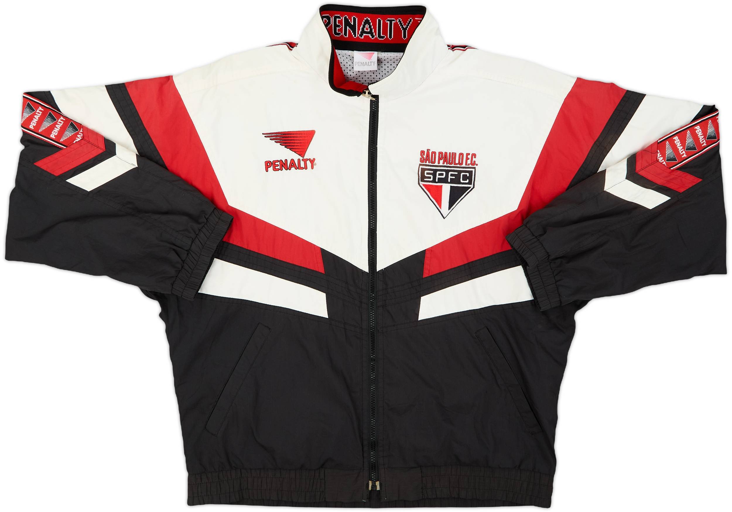 1991-93 Sao Paulo Penalty Track Jacket - 7/10 - (M/L)