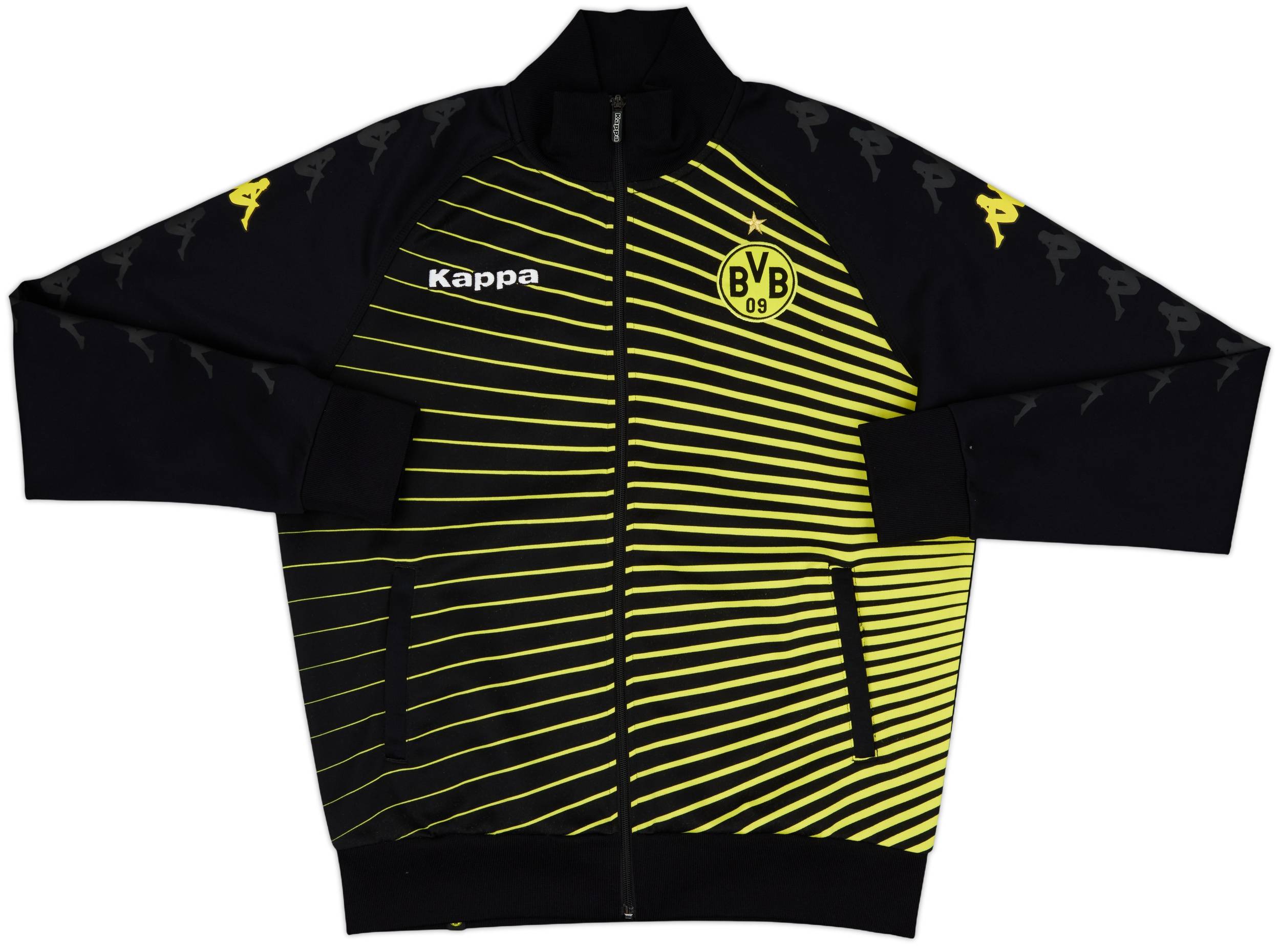 2009-10 Borussia Dortmund Kappa Track Jacket - 9/10 - (L)