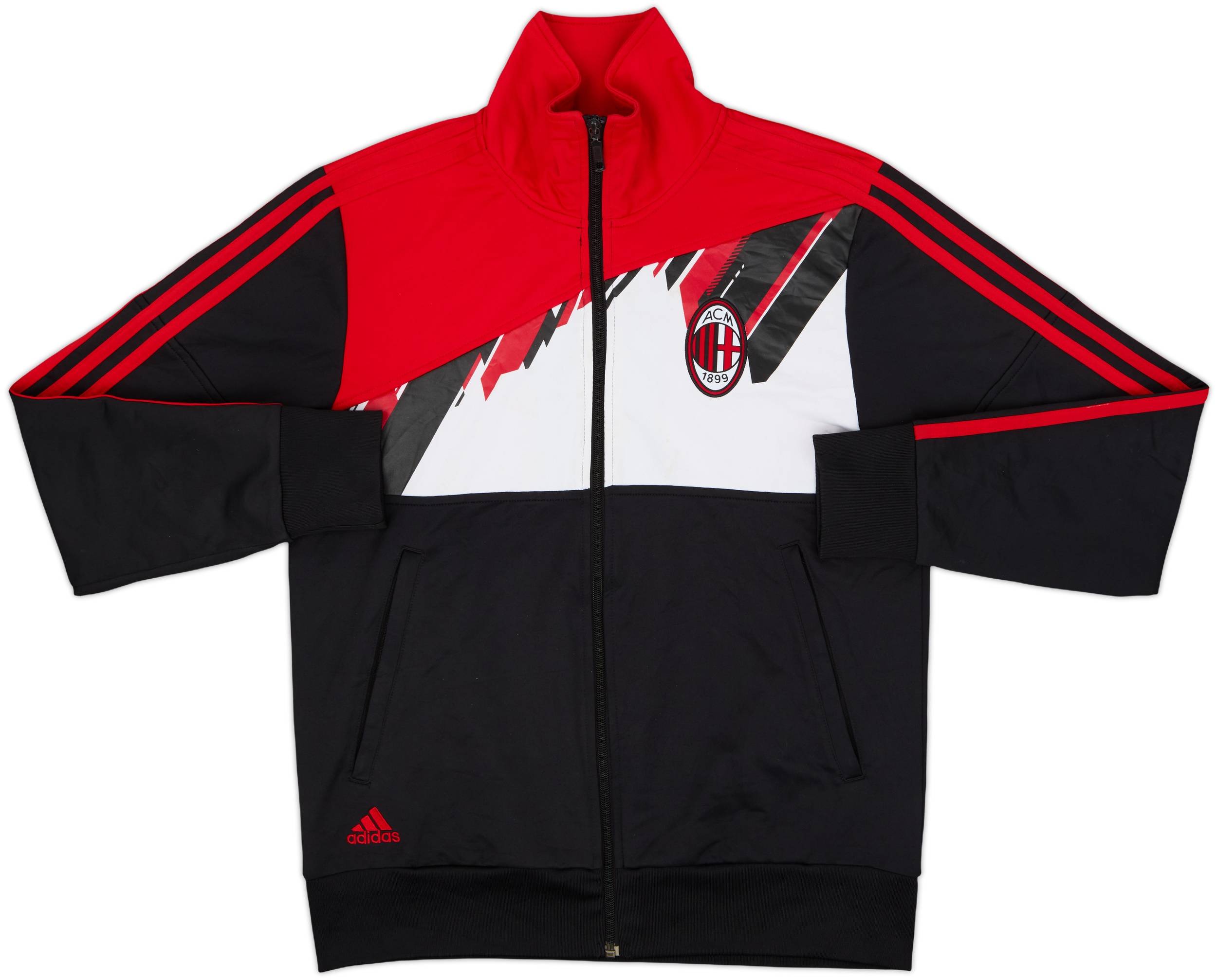 2009-10 AC Milan adidas Track Jacket - 7/10 - (L)
