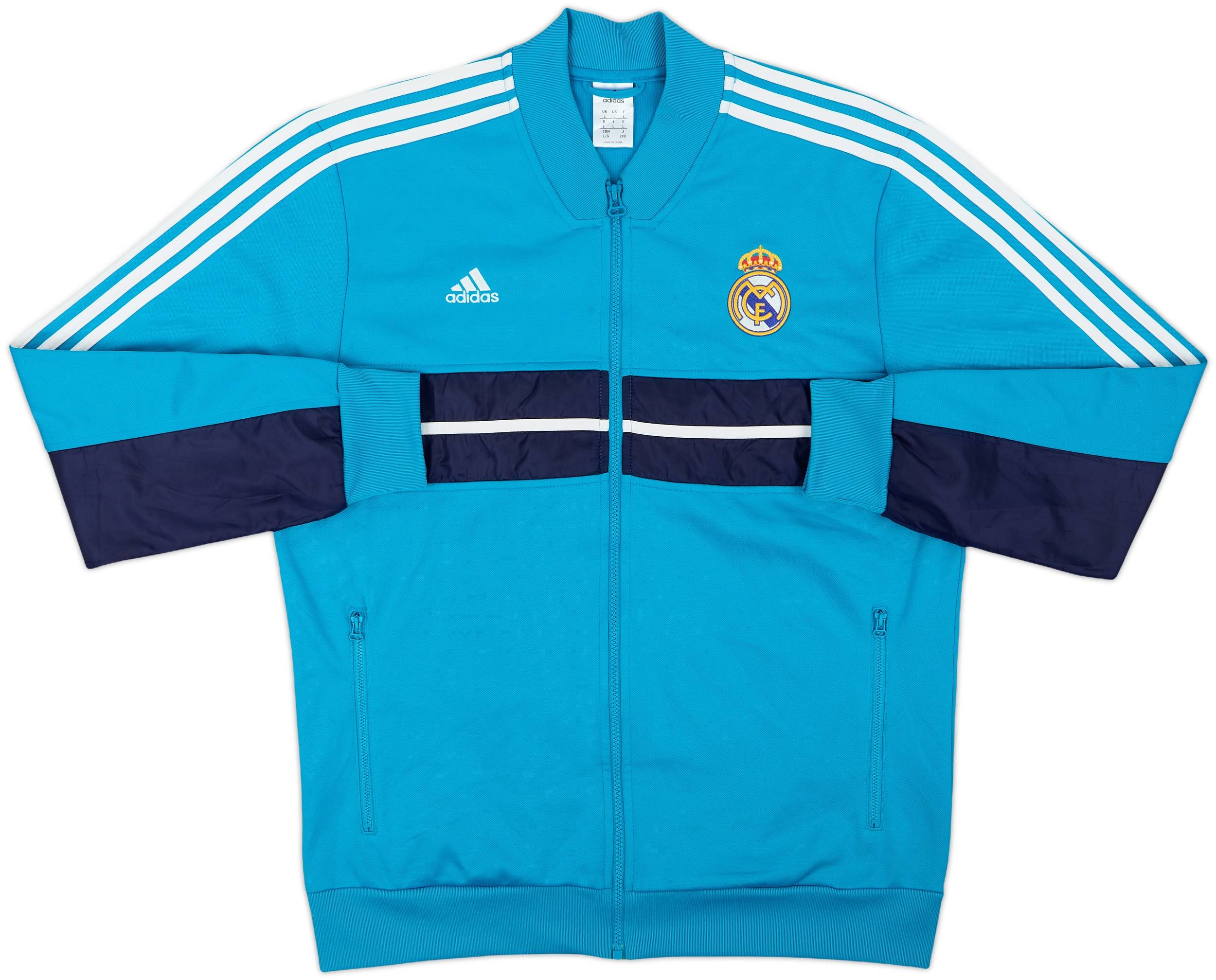 2012-13 Real Madrid adidas Track Jacket - 8/10 - (L)