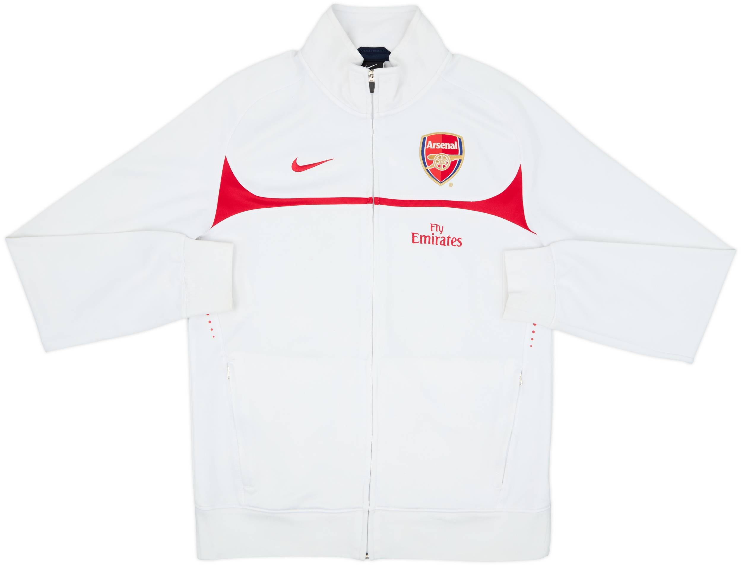 2010-11 Arsenal Nike Track Jacket - 8/10 - (L)