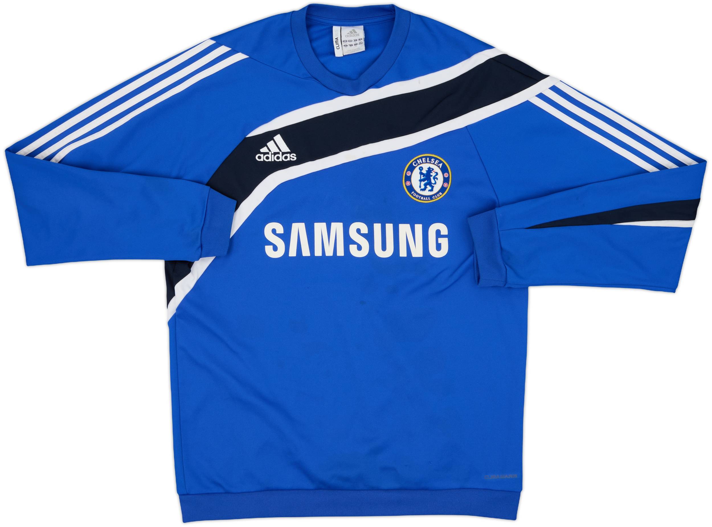 2009-10 Chelsea adidas Sweat Top - 7/10 - (L)