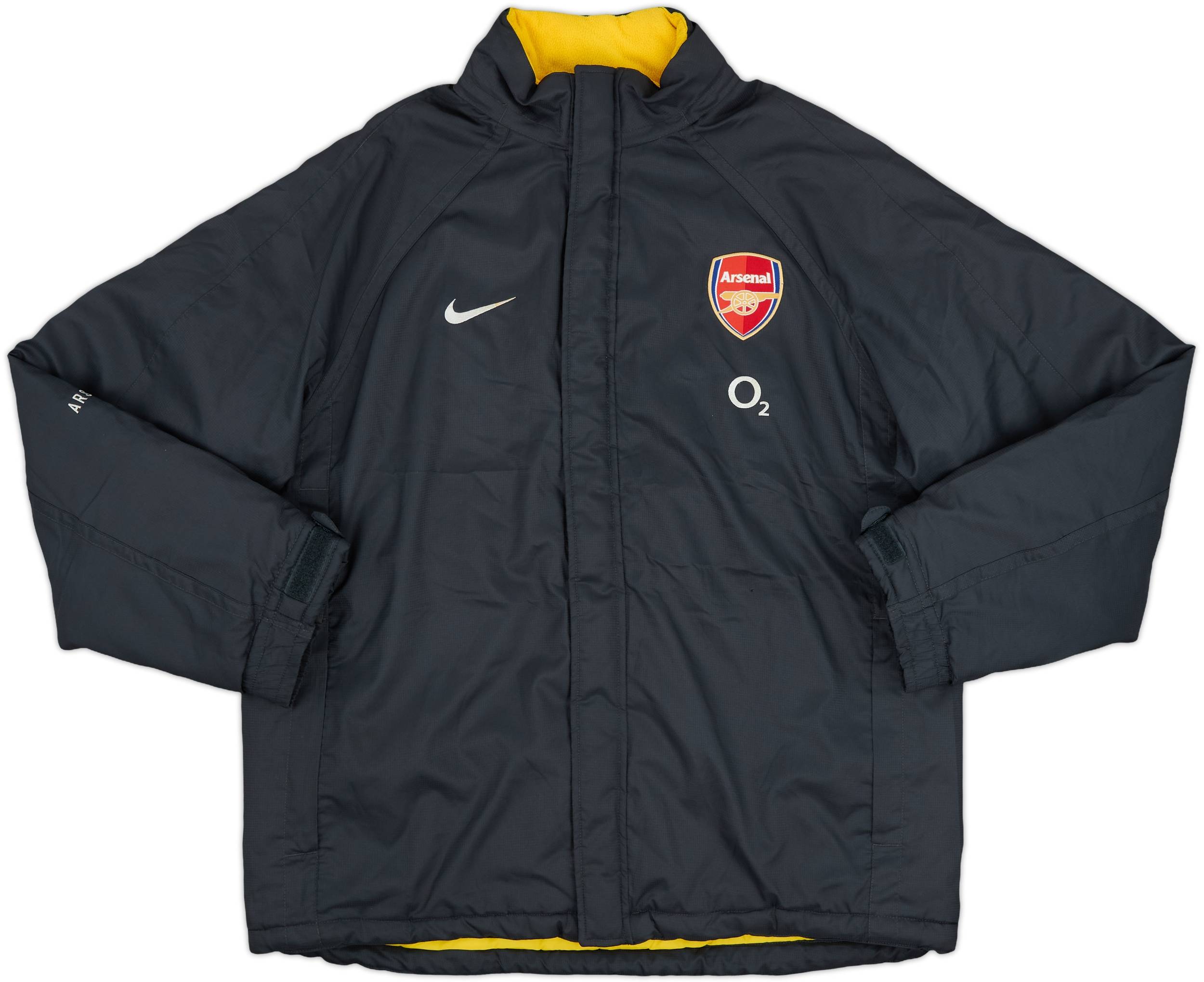 2005-06 Arsenal Nike Padded Bench Coat - 8/10 - (M)