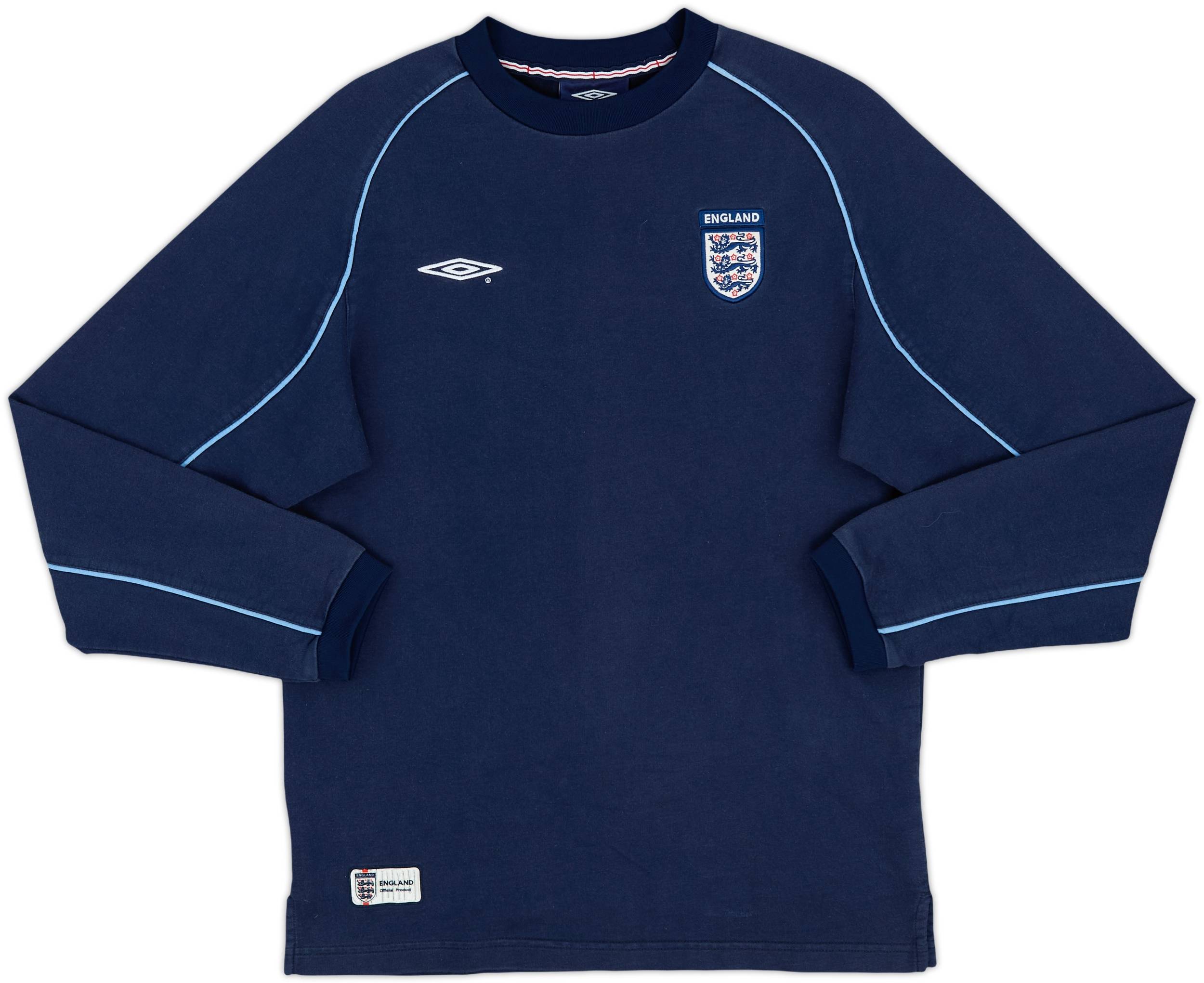 2000-02 England Umbro Sweat Top - 7/10 - (M)