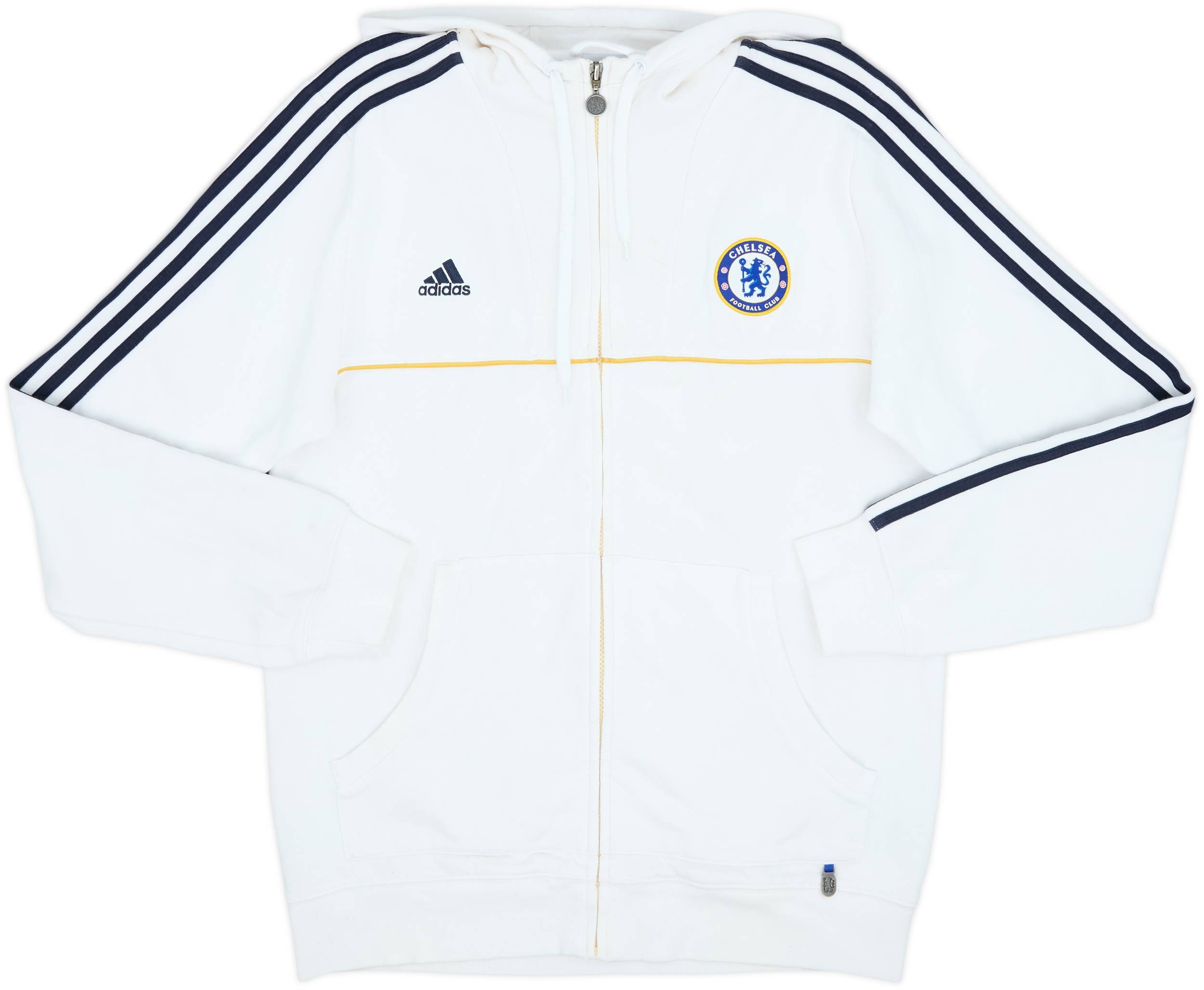 2010-11 Chelsea adidas Hooded Track Jacket - 6/10 - (XL)