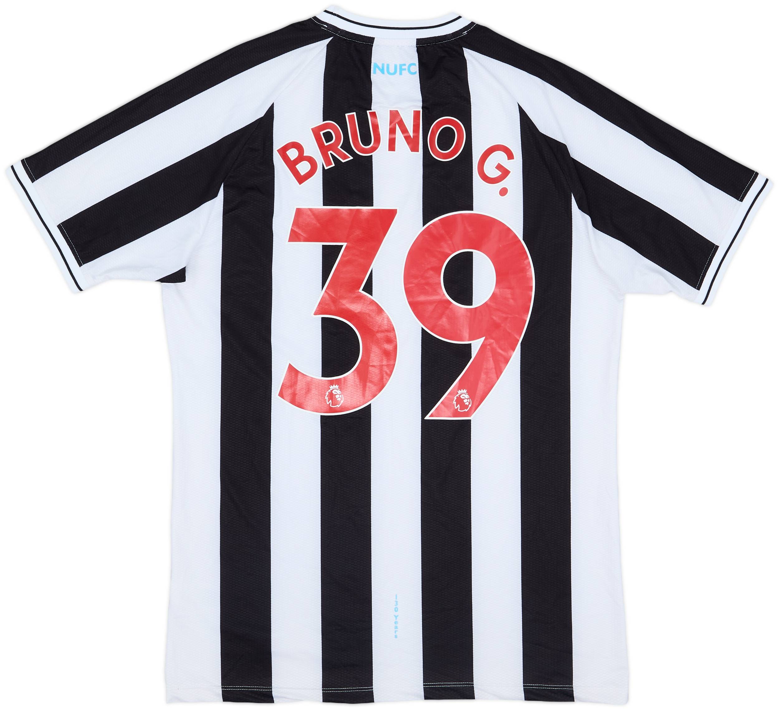 Newcastle United BRUNO G. サッカーユニフォーム39 2022-23 Newcastle Authentic Home Shirt Bruno G.#39 - 8/10 - (M)