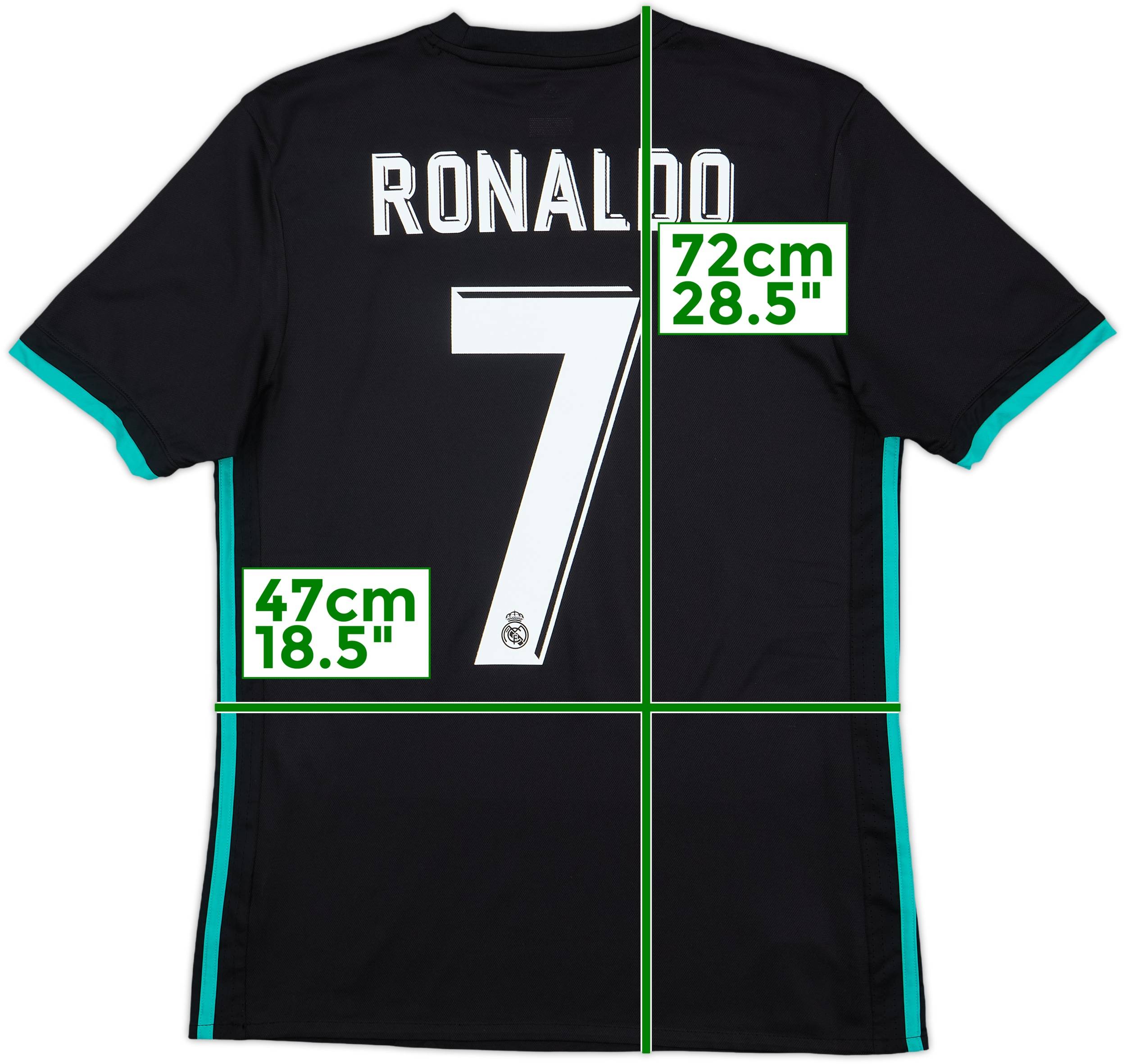 2017-18 Real Madrid Away Shirt Ronaldo #7 - 9/10 - (S)