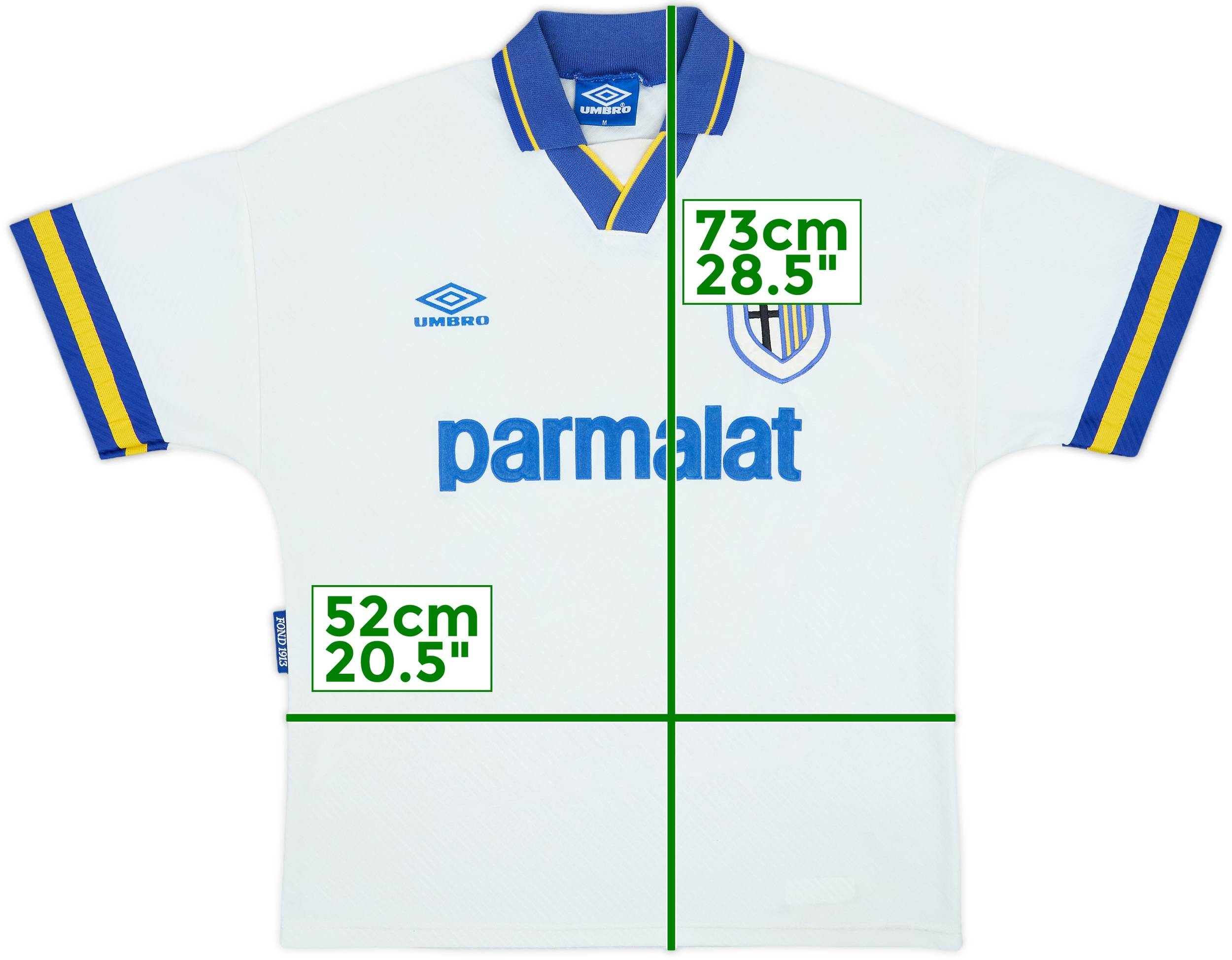 93-95 parma UMBRO game shirt サッカー ユニフォーム 93-95 parma UMBRO game shirt サッカー ユニフォーム UMBRO アンブロ