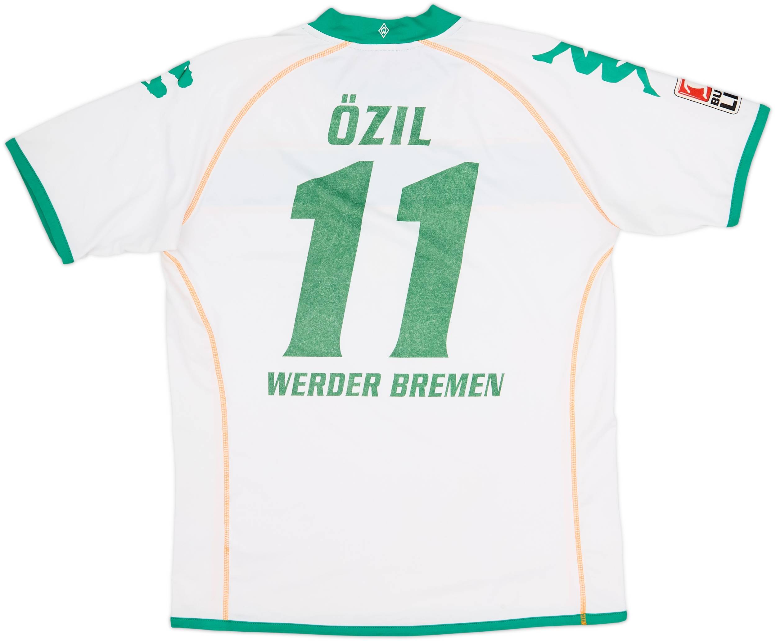 2008-09 Werder Bremen Home Shirt Ozil #11 - 6/10 - (XL)