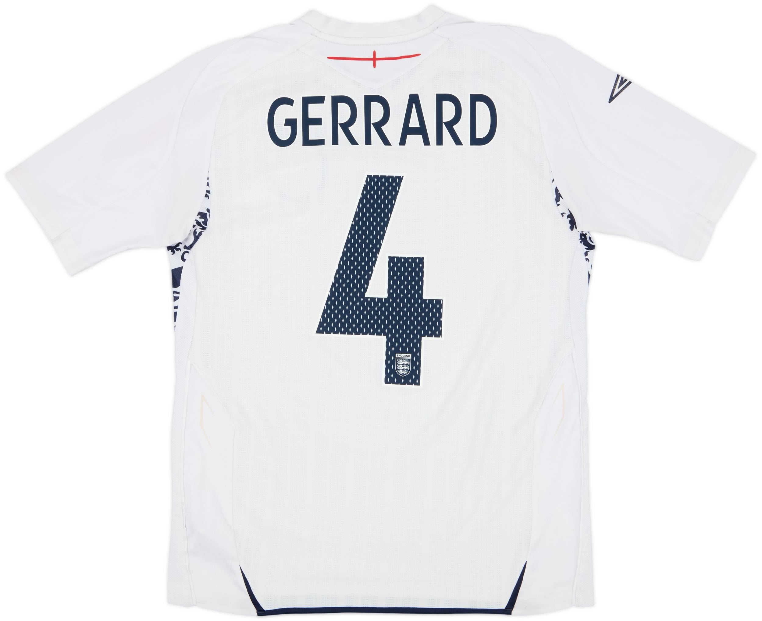 Umbro イングランド代表 GERRARD 4 ユニフォーム　リヴァプール Umbro イングランド代表 GERRARD 4 ユニフォーム リヴァプール Umbro