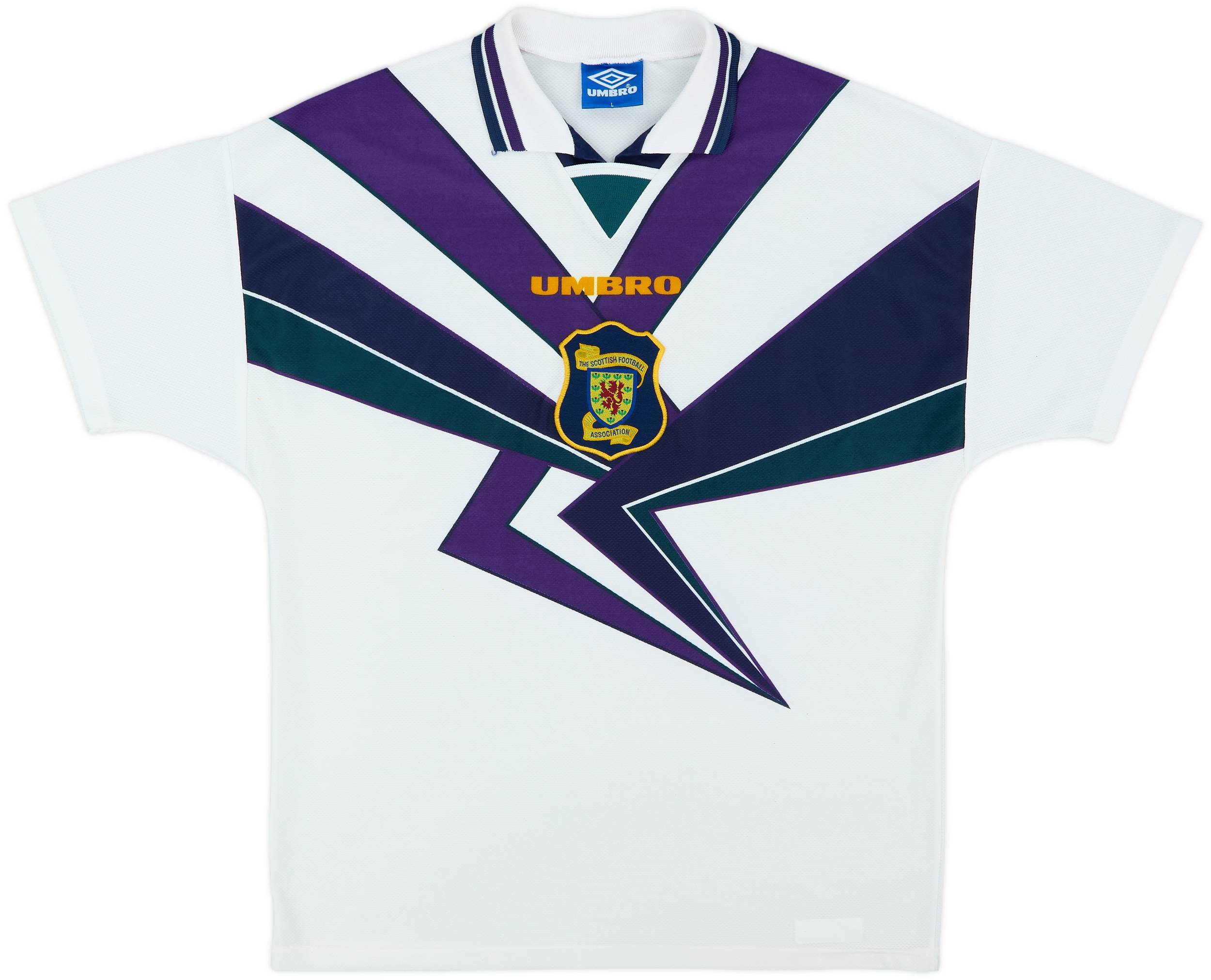 1995-96 Scotland Away Shirt - 8/10 - (L)