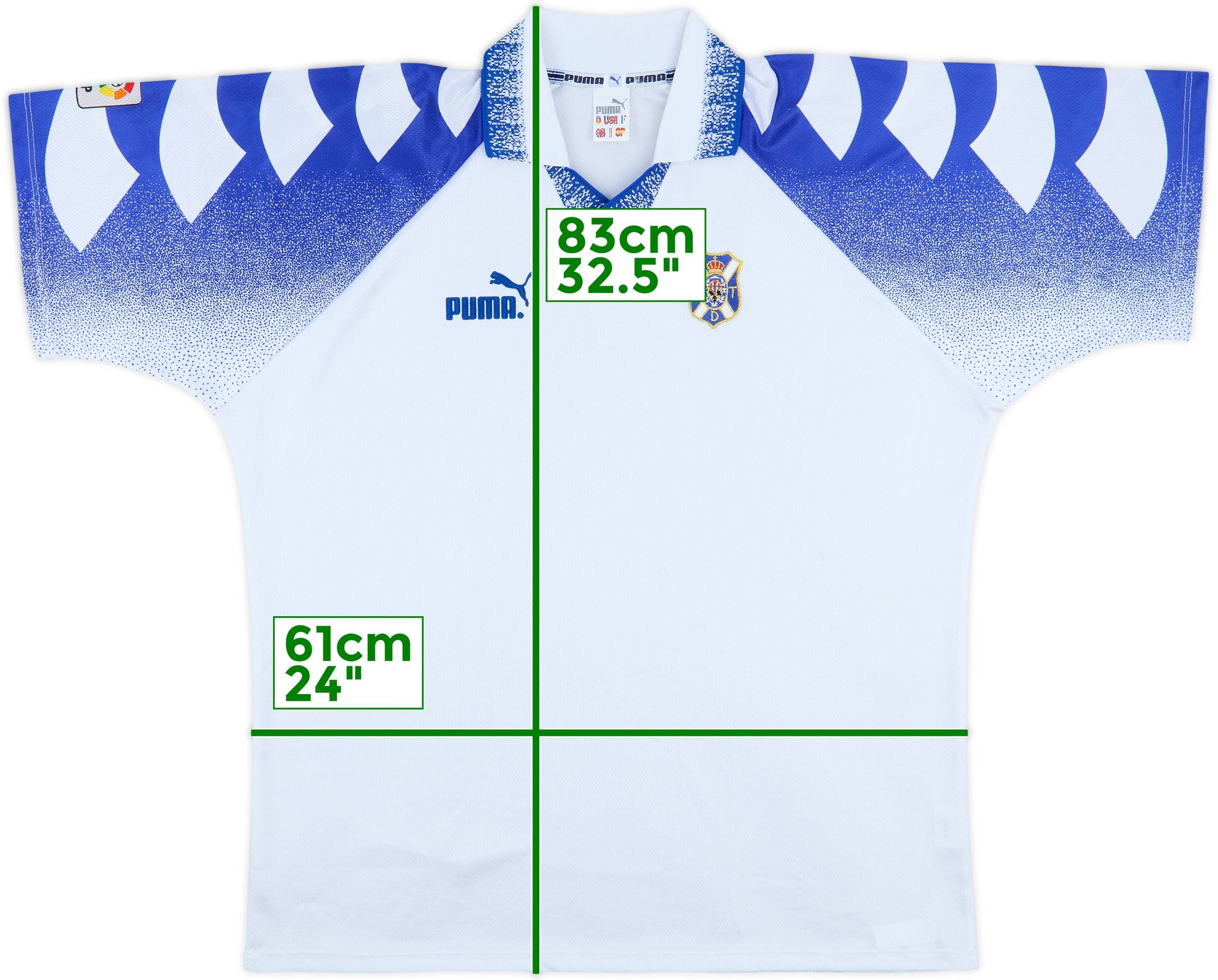 1997-98 Tenerife '75 Aniversario' Home Shirt - 9/10 - (XXL)