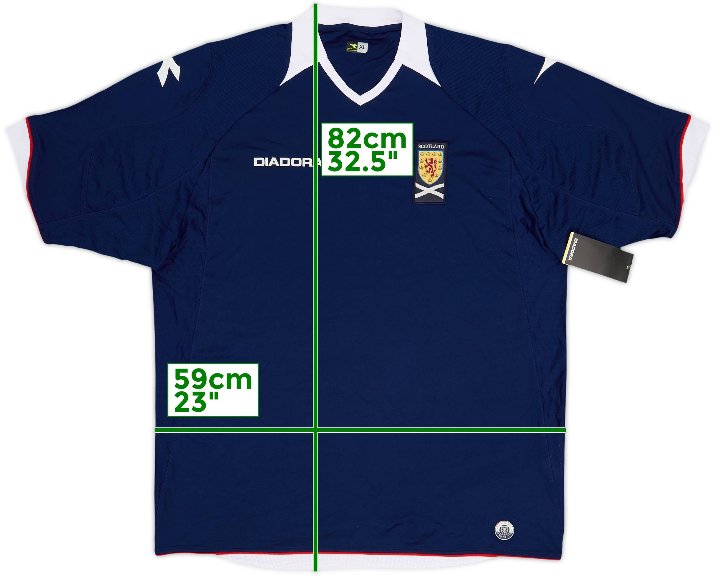 2008-09 Scotland Home Shirt (XL)