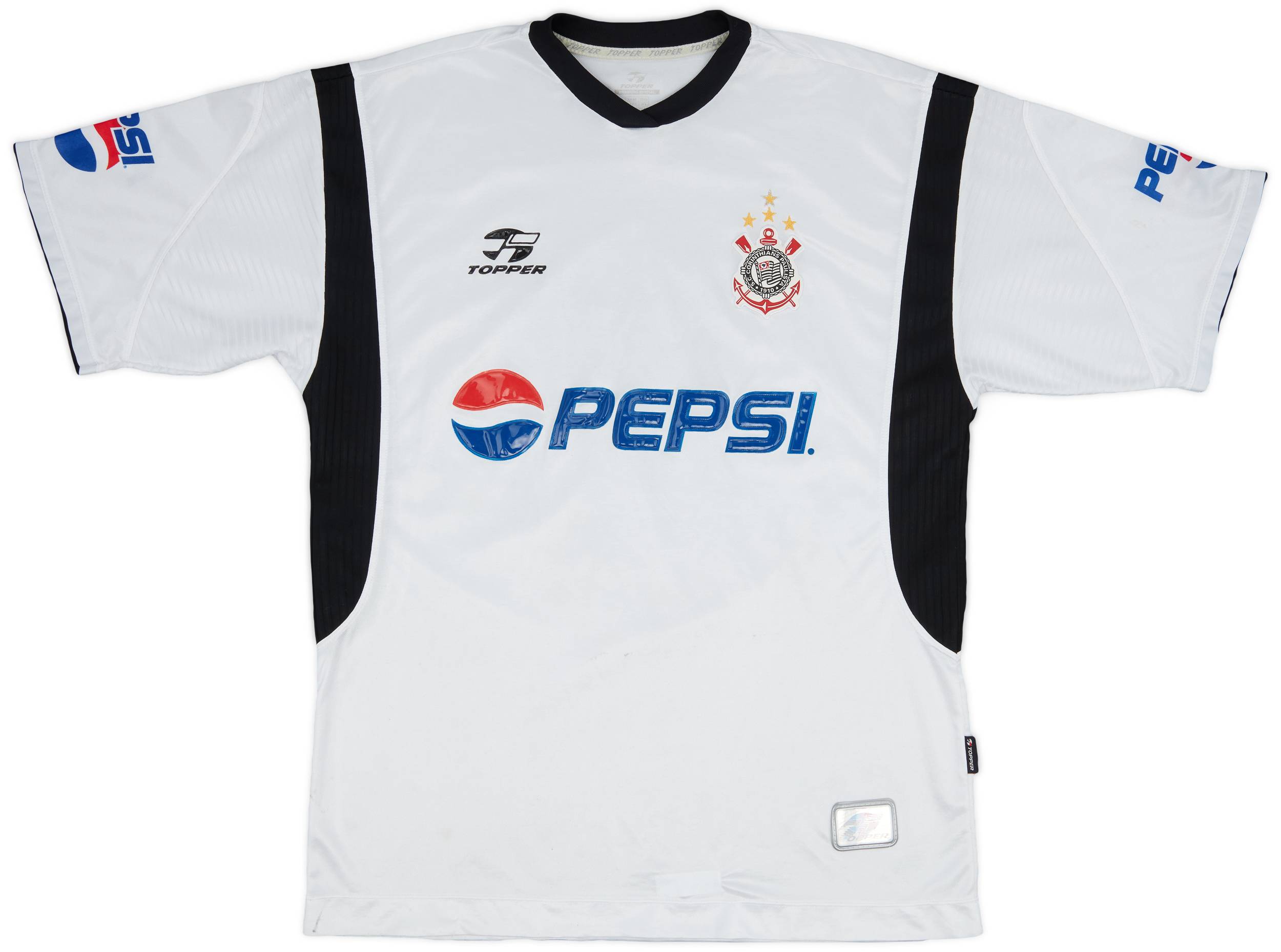 2002-03 Corinthians Home Shirt #10 - 6/10 - (XL)