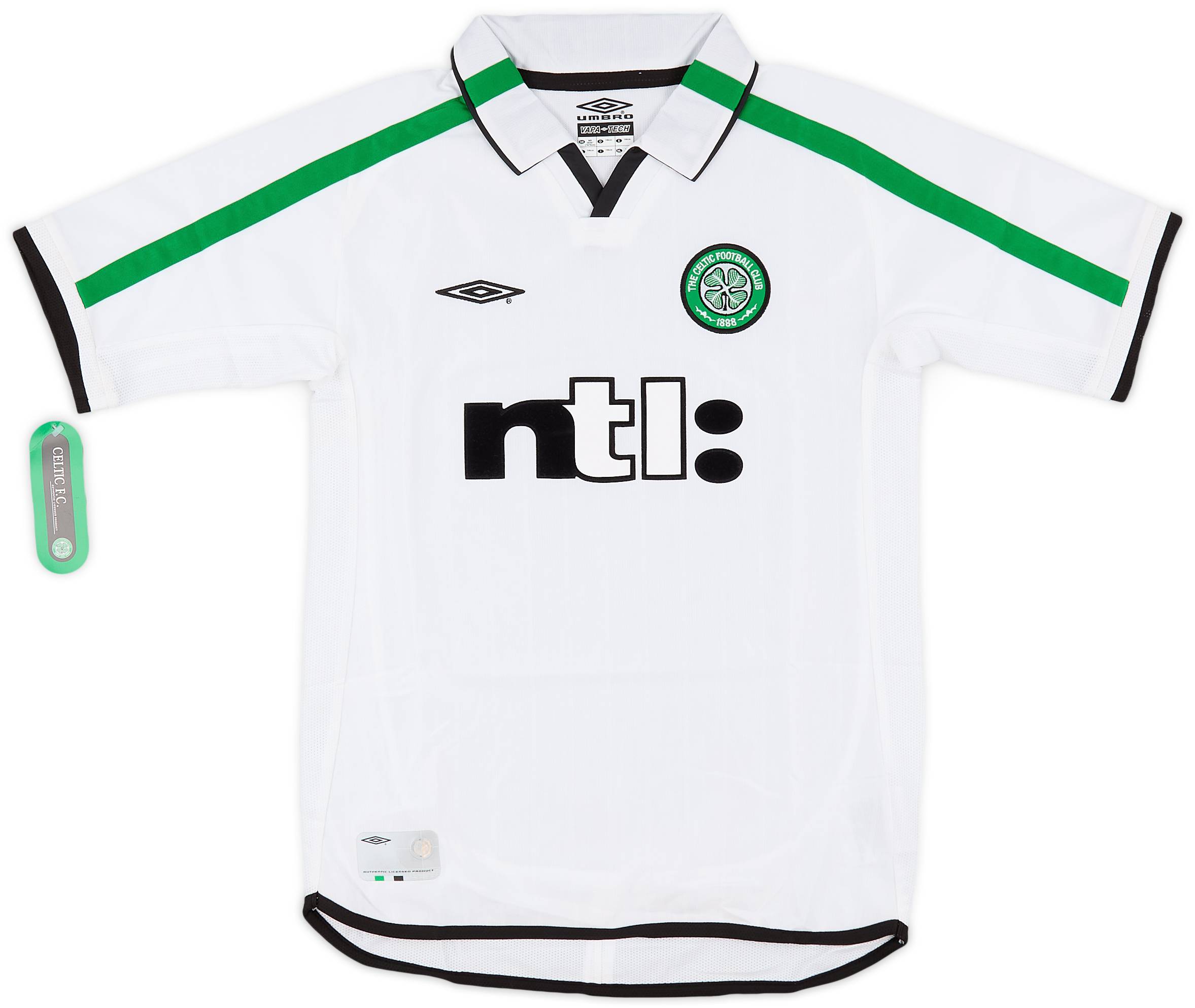 2001-02 Celtic Away Shirt (M.Boys)