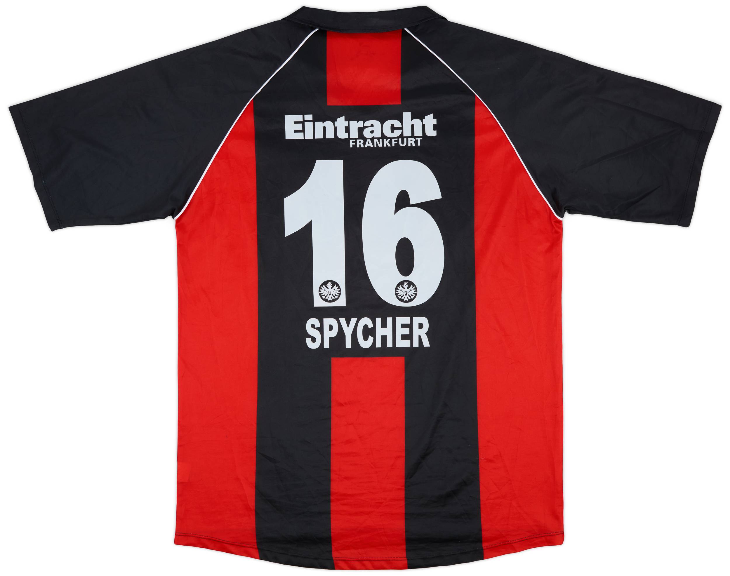 2006-07 Eintracht Frankfurt Home Shirt Spycher #16 - 8/10 - (4XL)