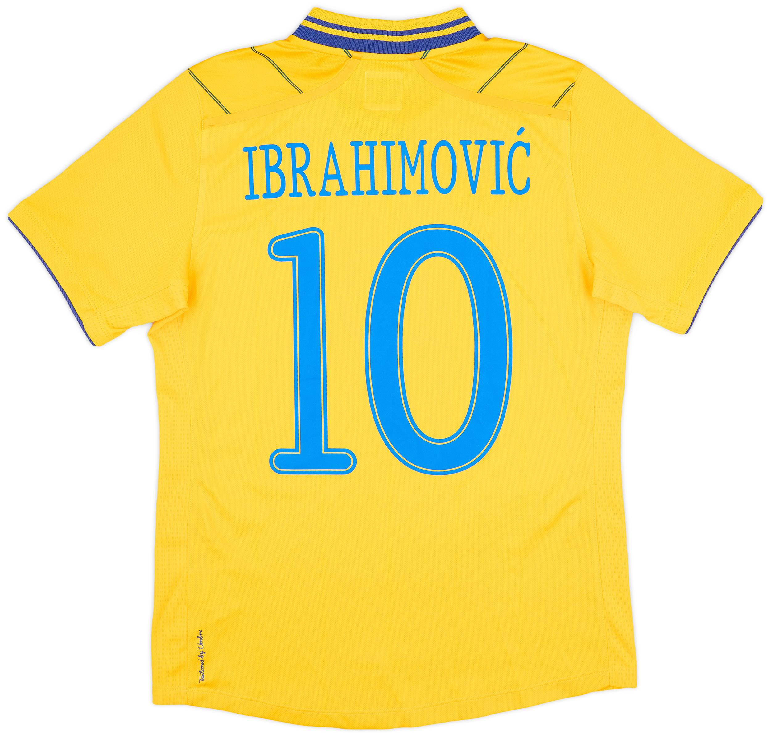 2012-13 Sweden Home Shirt Ibrahimovic #10 - 10/10 - (S)