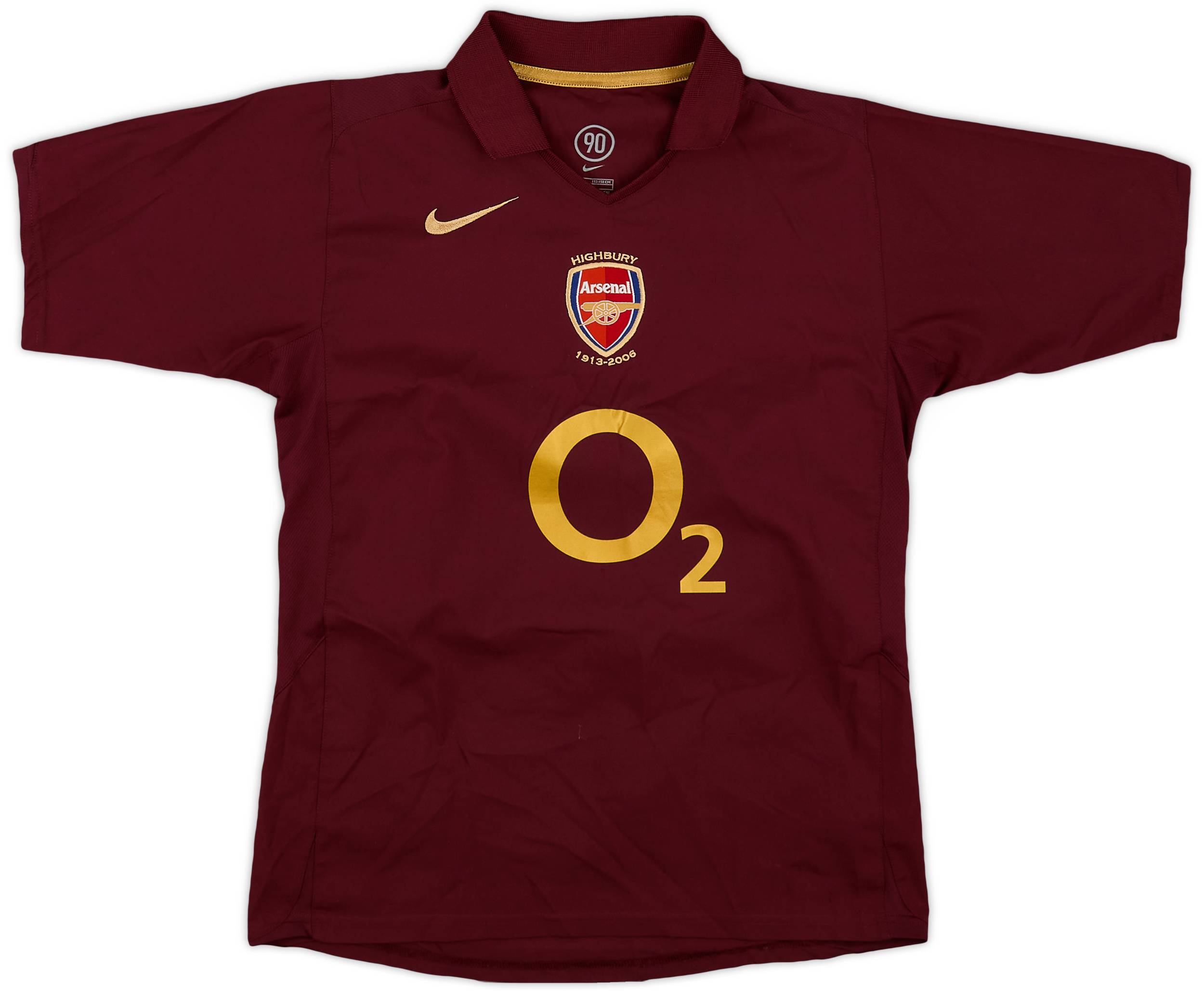 2005-06 Arsenal Home Shirt - 8/10 - (L.Boys)