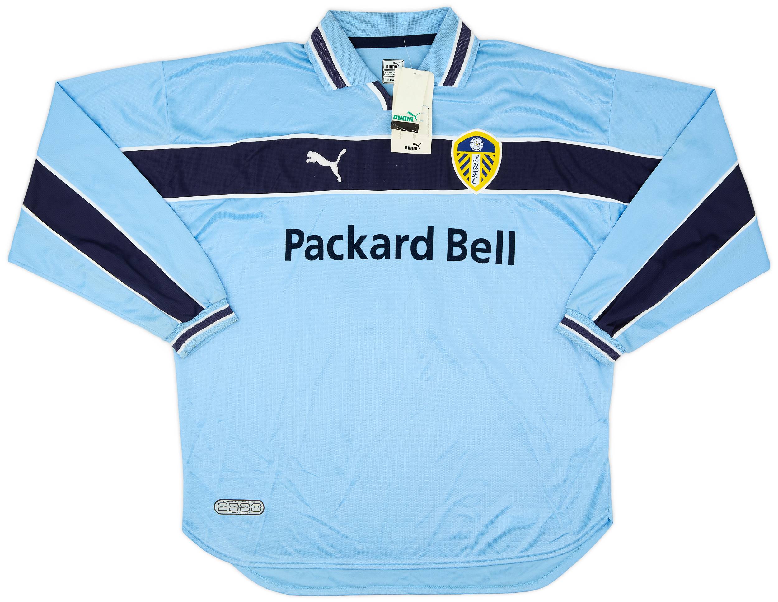 1999-00 Leeds United Away L/S Shirt #15 (XL)