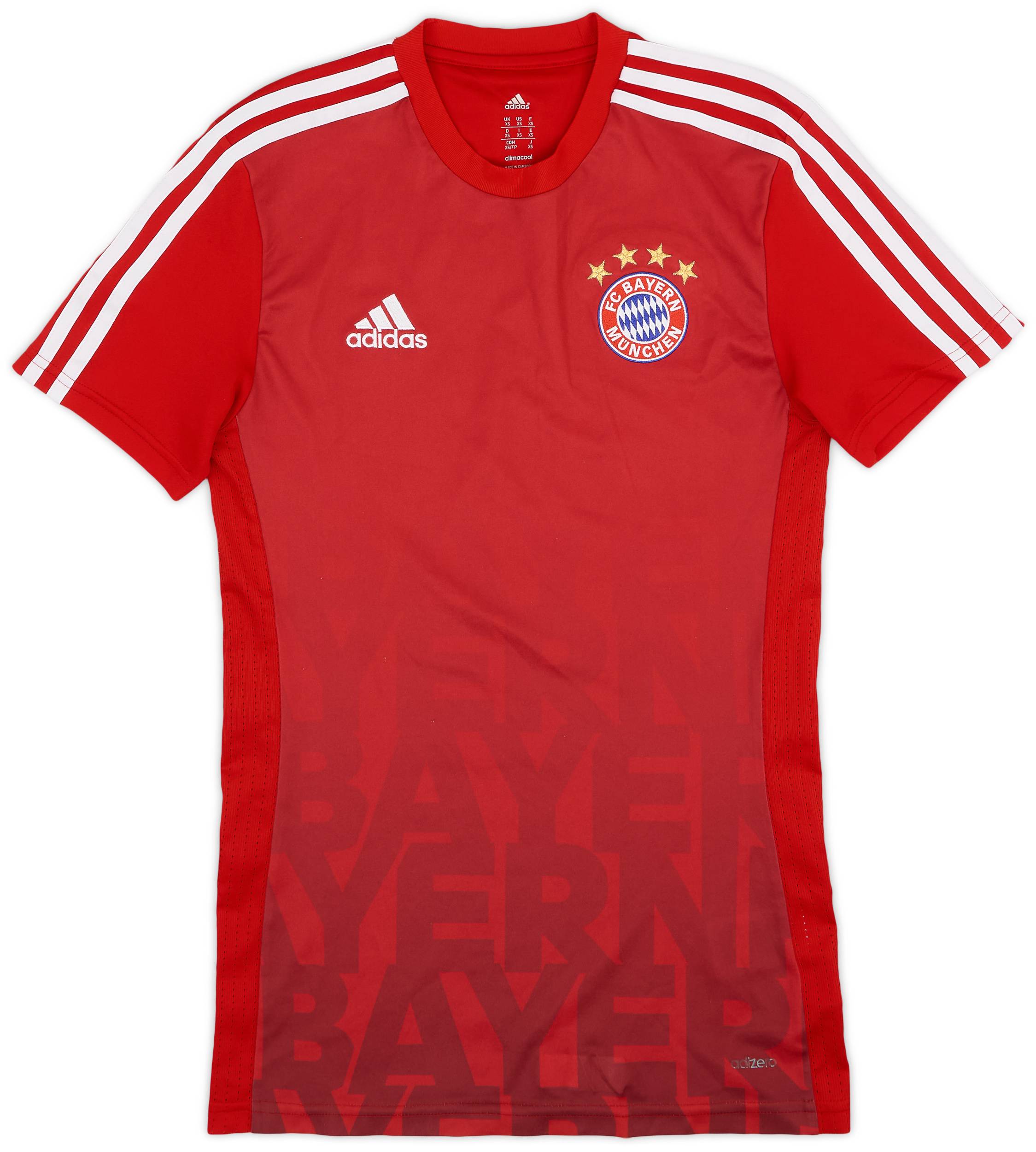 2015-16 Bayern Munich adidas Training Shirt - 9/10 - (XS)
