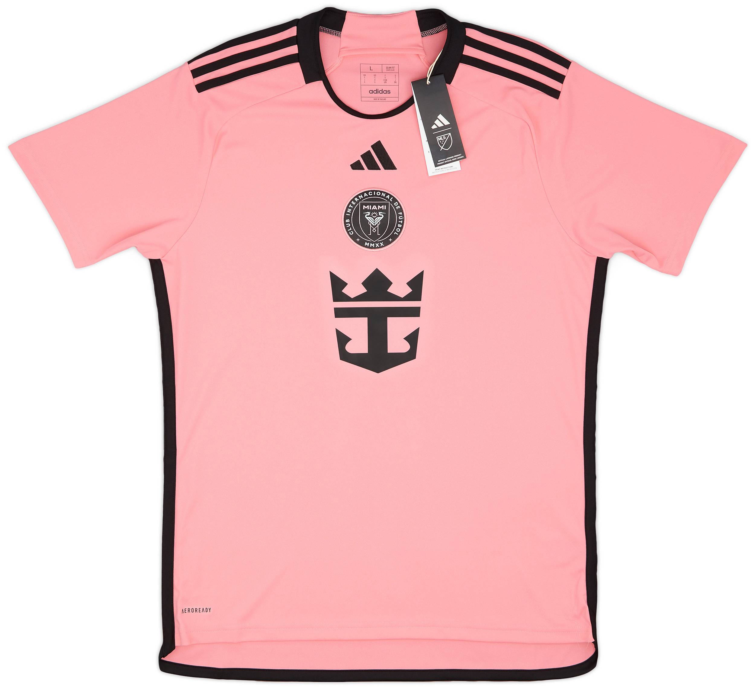 adidas インターナショナル・マイアミCF SUAREZ 9 Mサイズシャツ 2024-25 Inter Miami Home Shirt Suárez #9