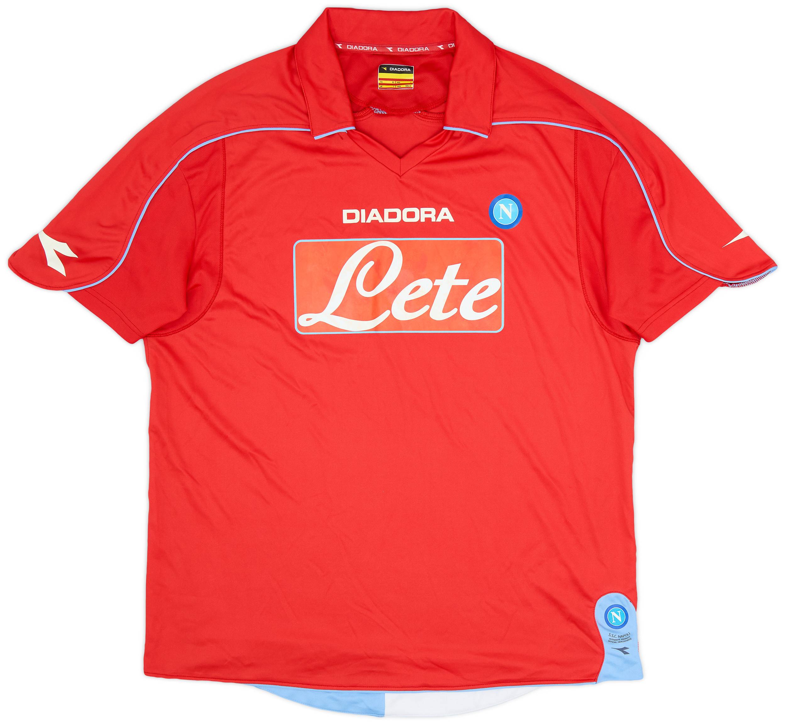 2008-09 Napoli Away Shirt - 9/10 - (L)