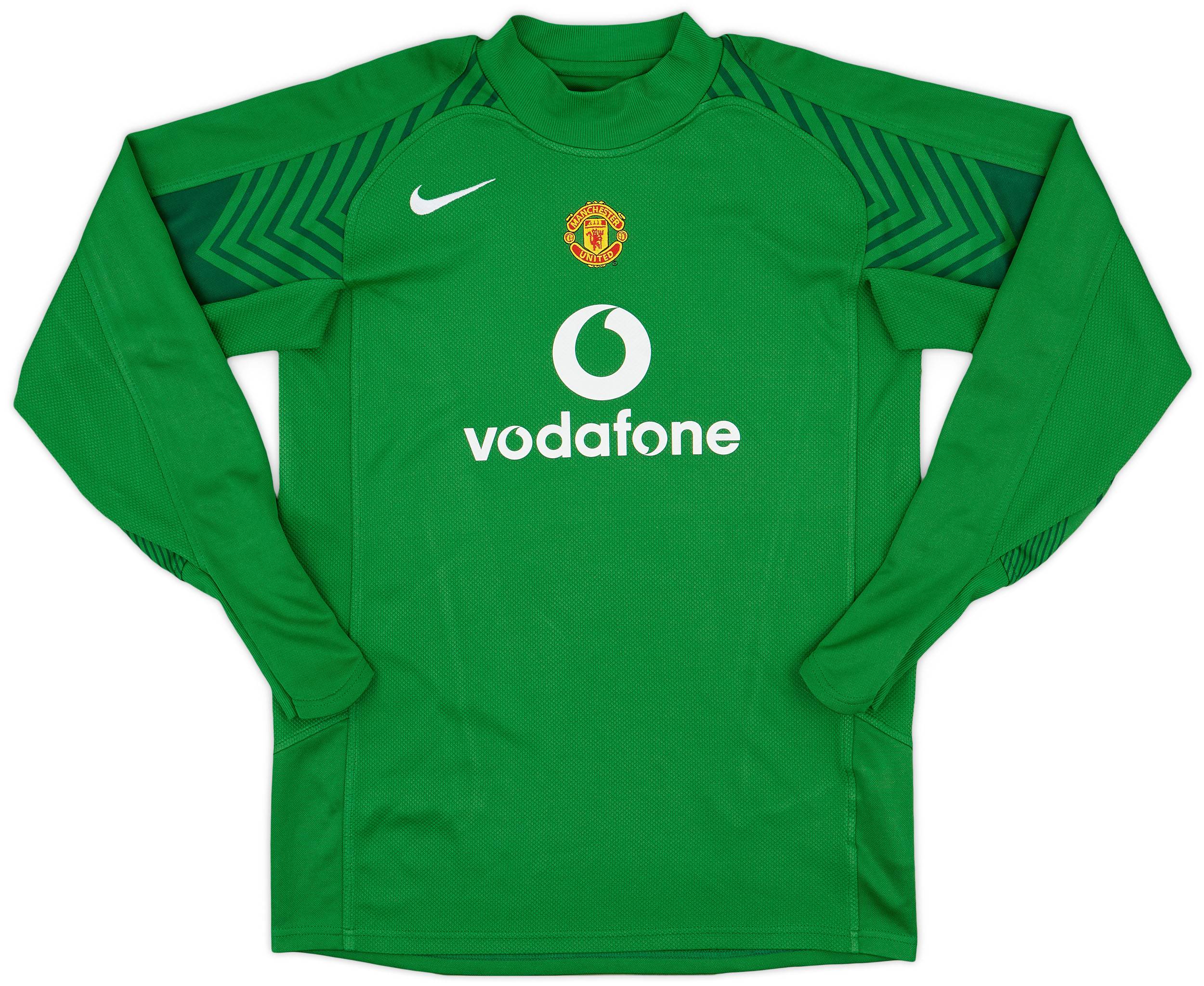 2005-06 Manchester United GK Shirt - 9/10 - (XL.Boys)