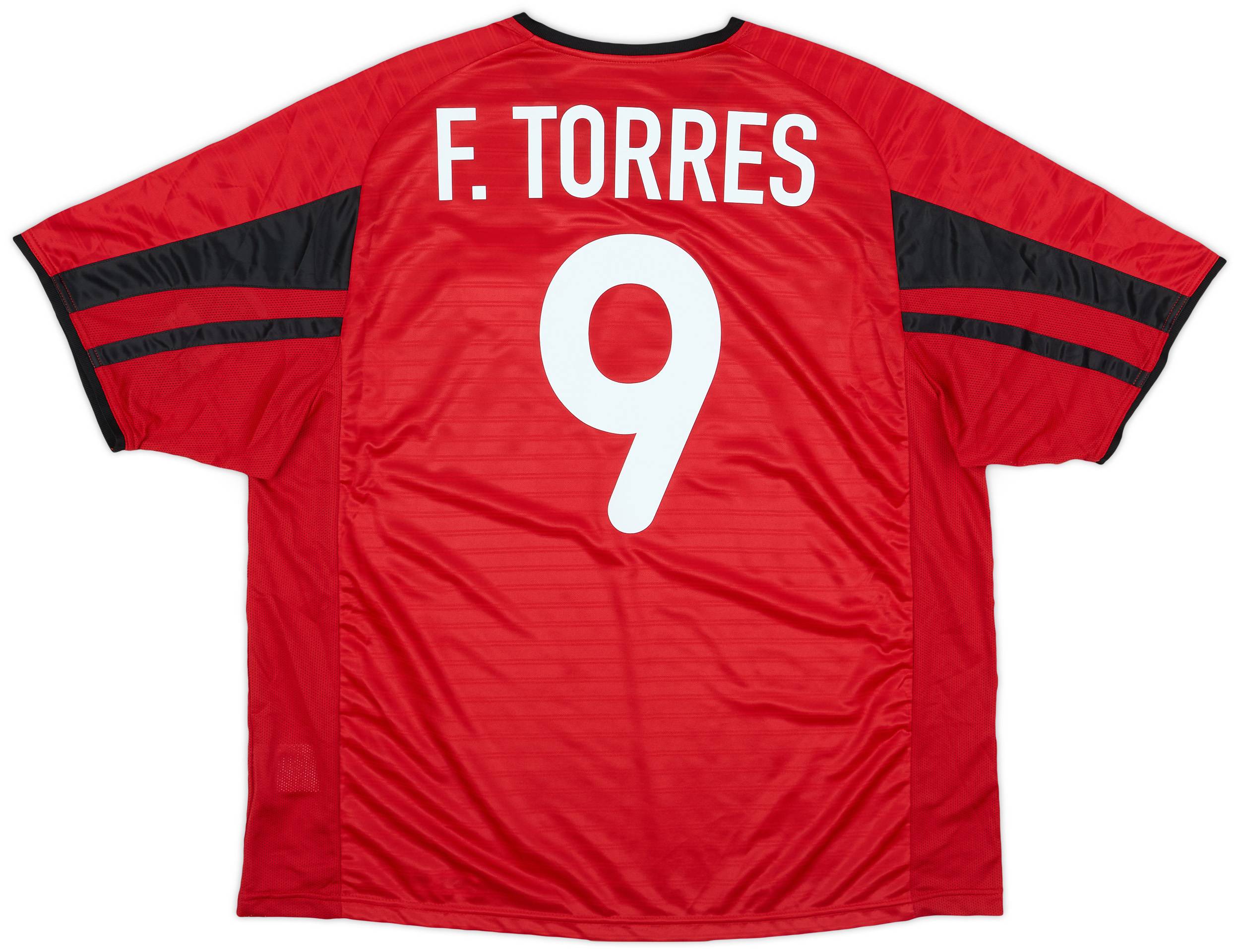 2001-02 Atletico Madrid Away Shirt F.Torres #9 (XL)