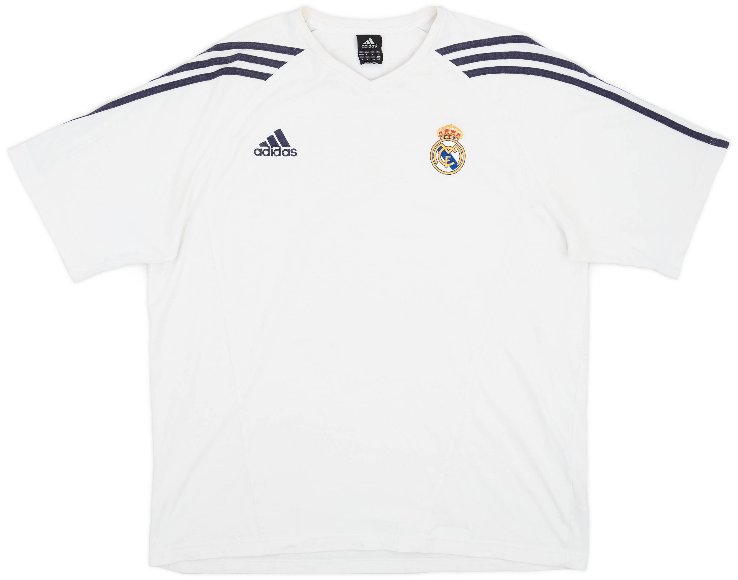 2005-06 Real Madrid adidas Leisure Tee - 7/10 - (L/XL)