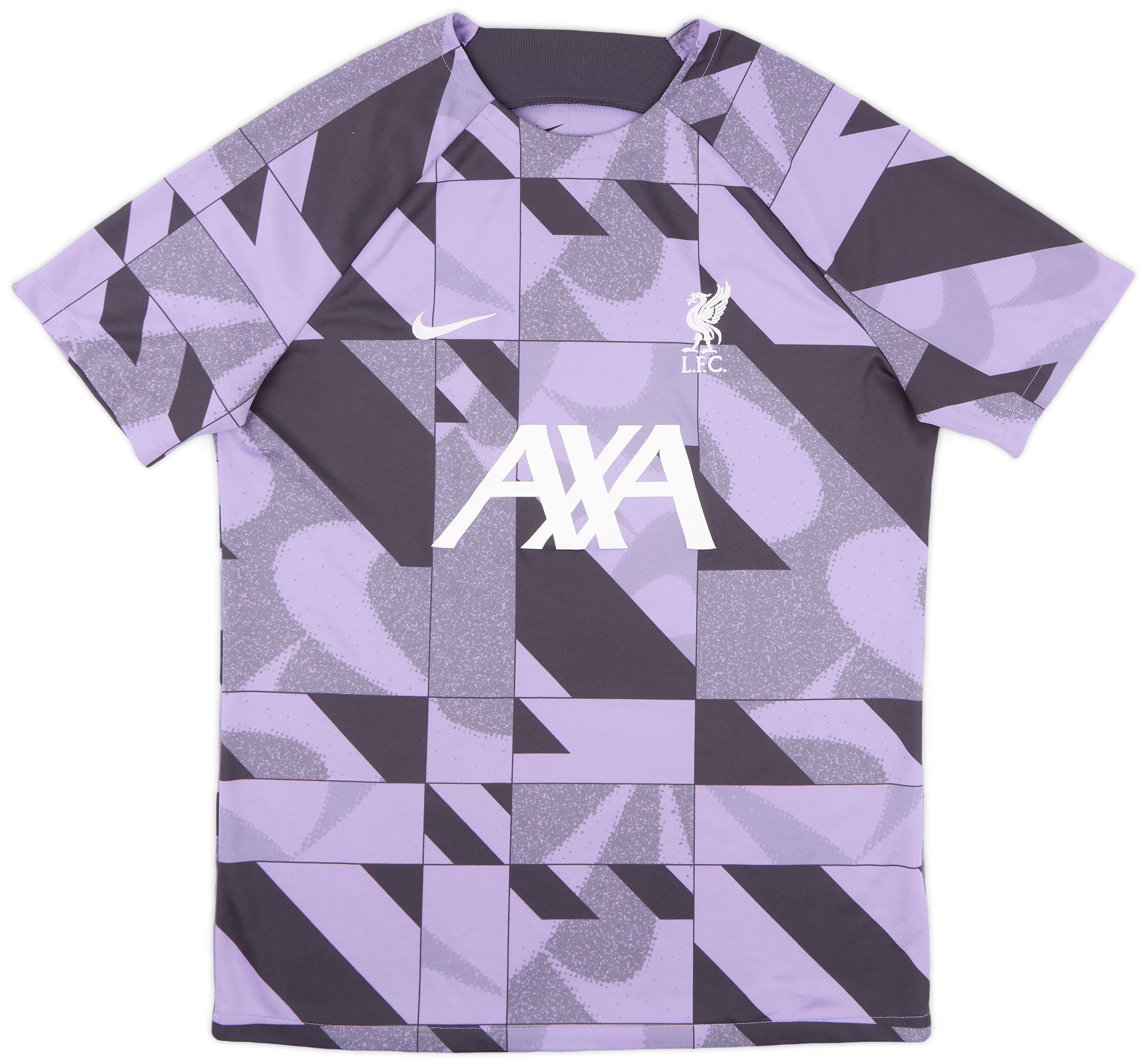 2023-24 Liverpool Nike Pre-Match Training Shirt - 8/10 - (L)