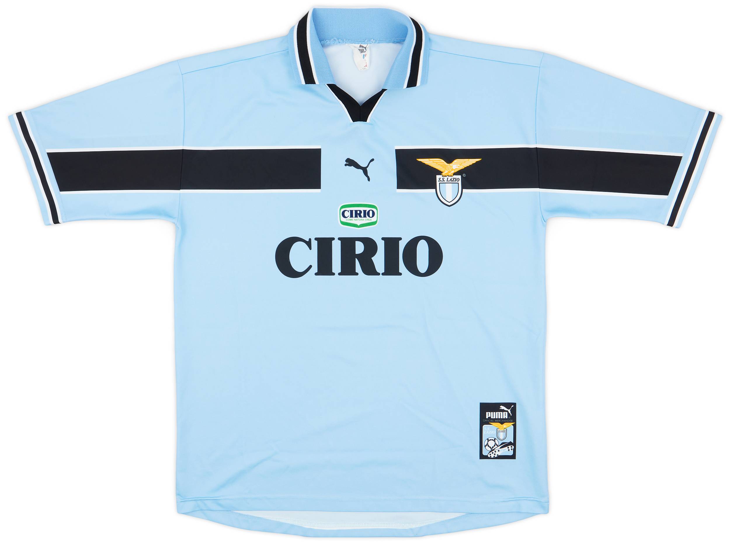 1998-00 Lazio Basic Home Shirt - 8/10 - (XXL)