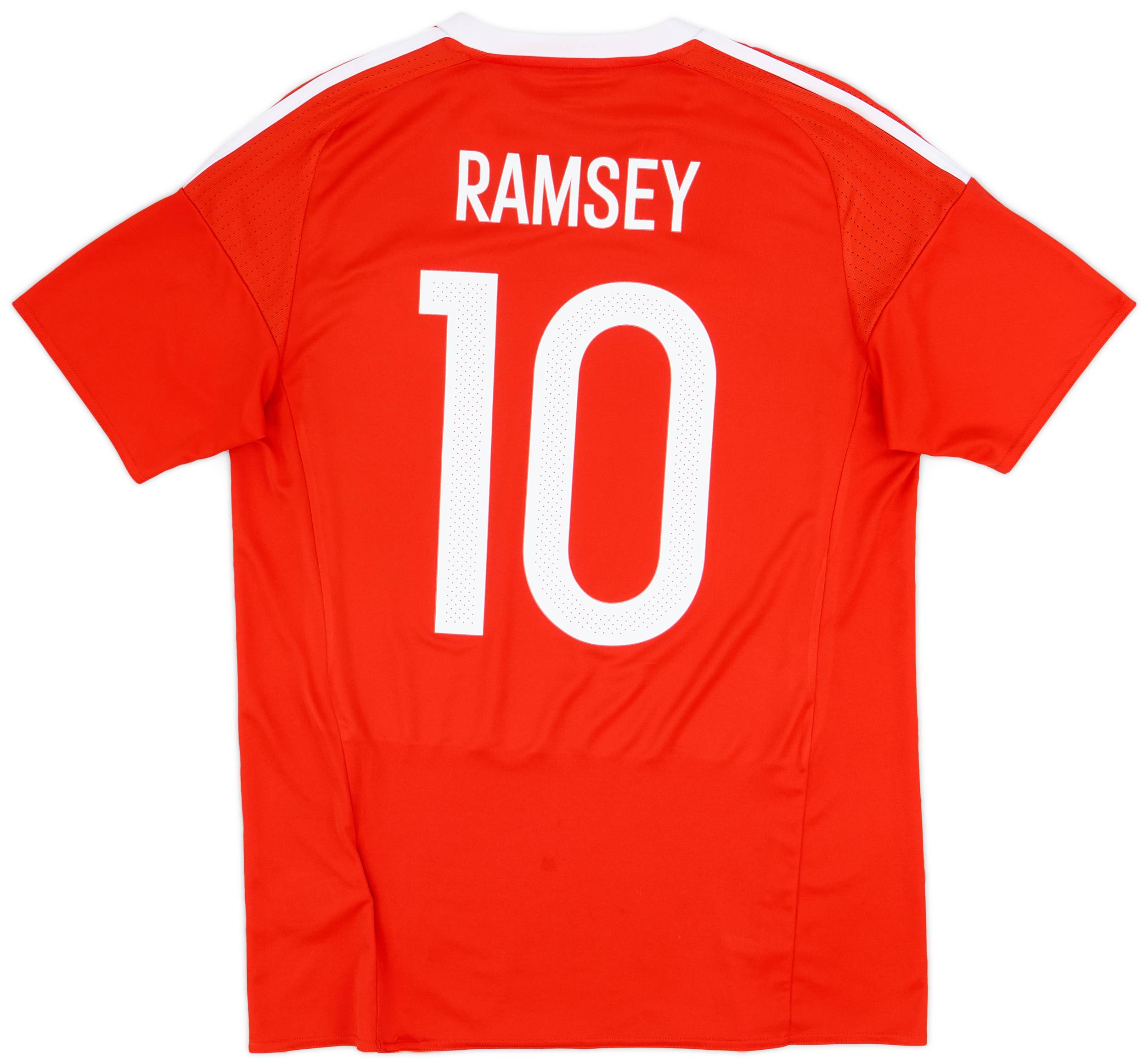 2016-17 Wales Home Shirt Ramsey #10 - 9/10 - (M)