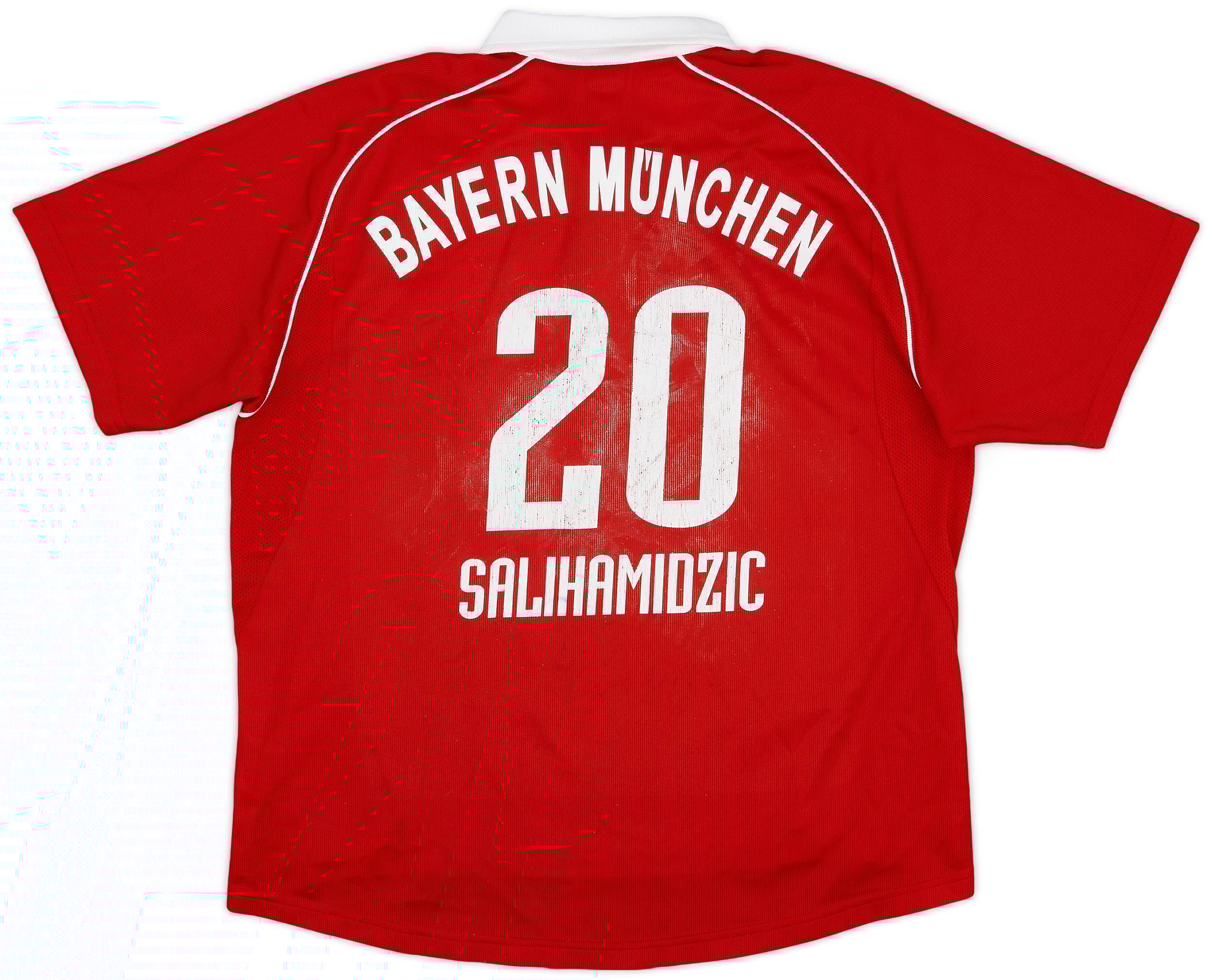 2005-06 Bayern Munich Home Shirt Salihamidzic #20 - 5/10 - (L.Boys)