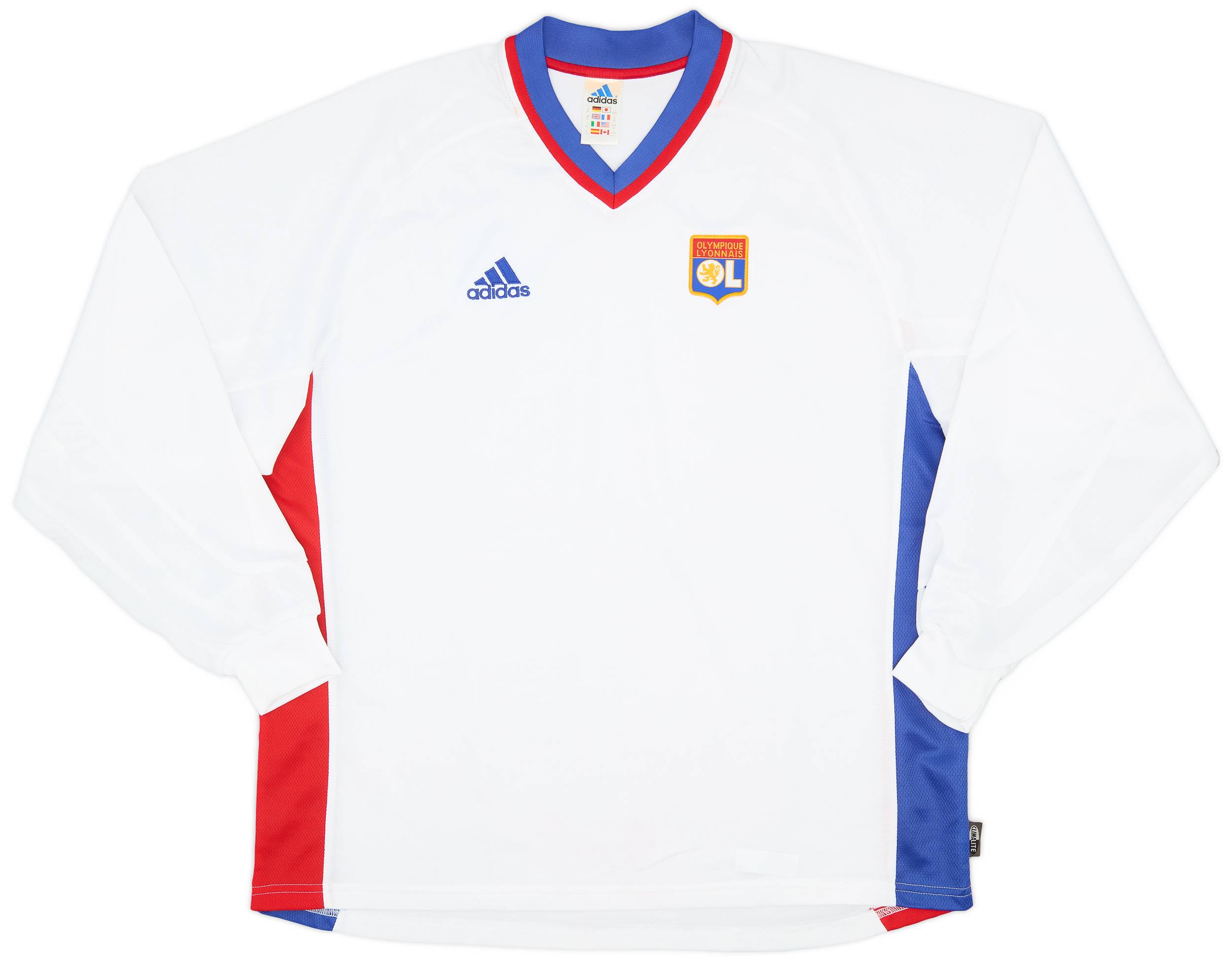 2001-02 Lyon Home L/S Shirt - 9/10 - (XL)