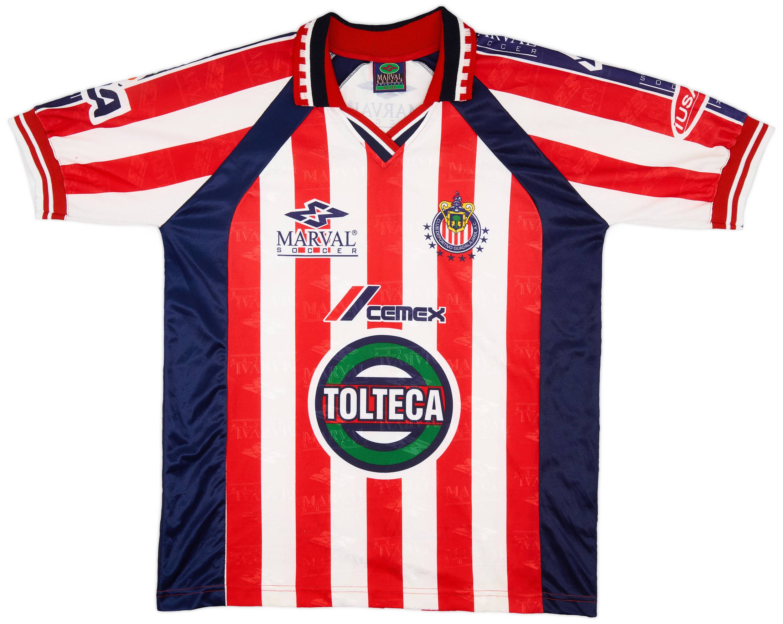 2000 01 Chivas Guadalajara Fan Shirt 8 10 XL