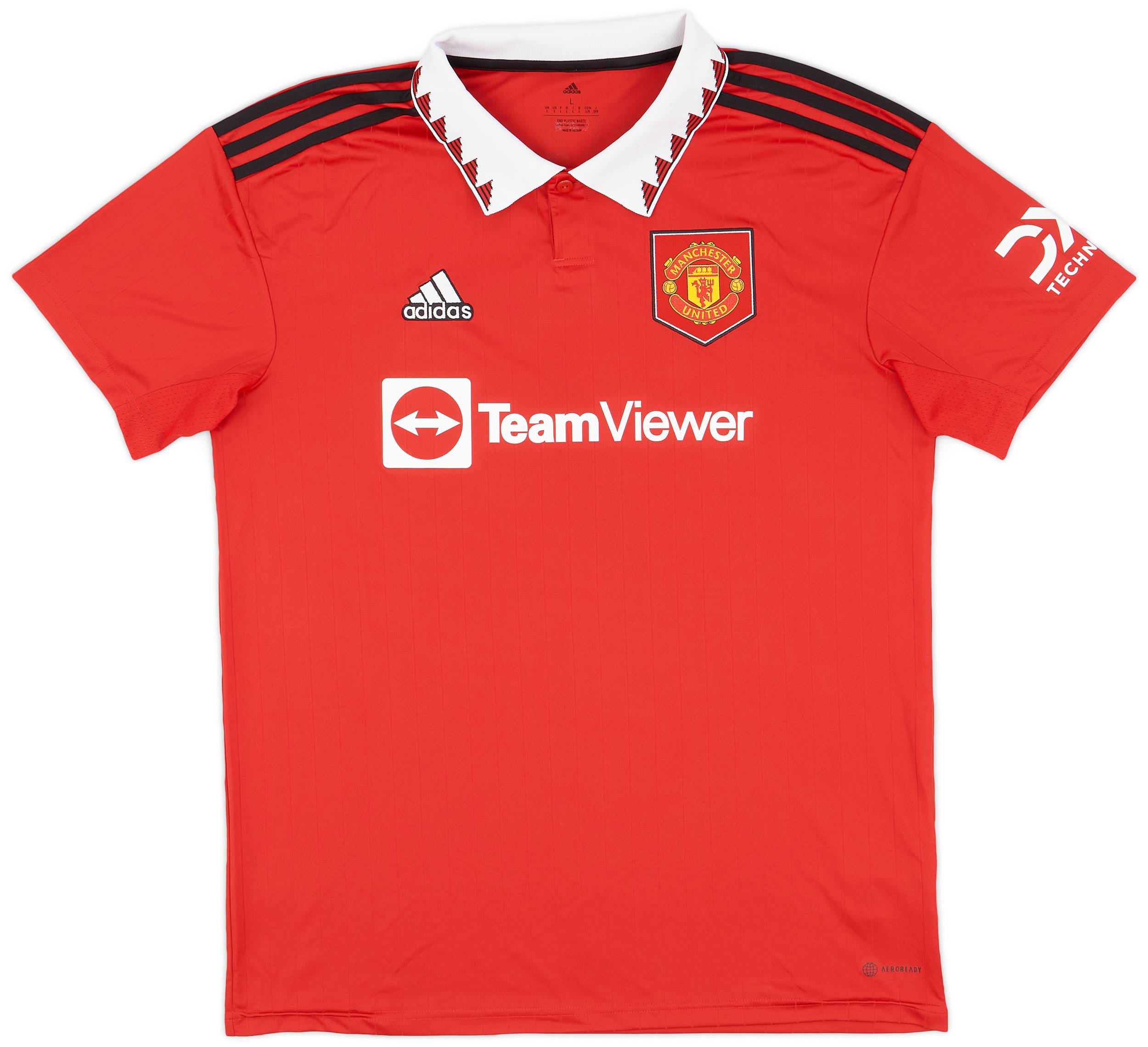 マンチェスター・ユナイテッド RONALDO 7番シャツ 2004-06 Manchester United Home Shirt Ronaldo #7 - 8/10 - (L