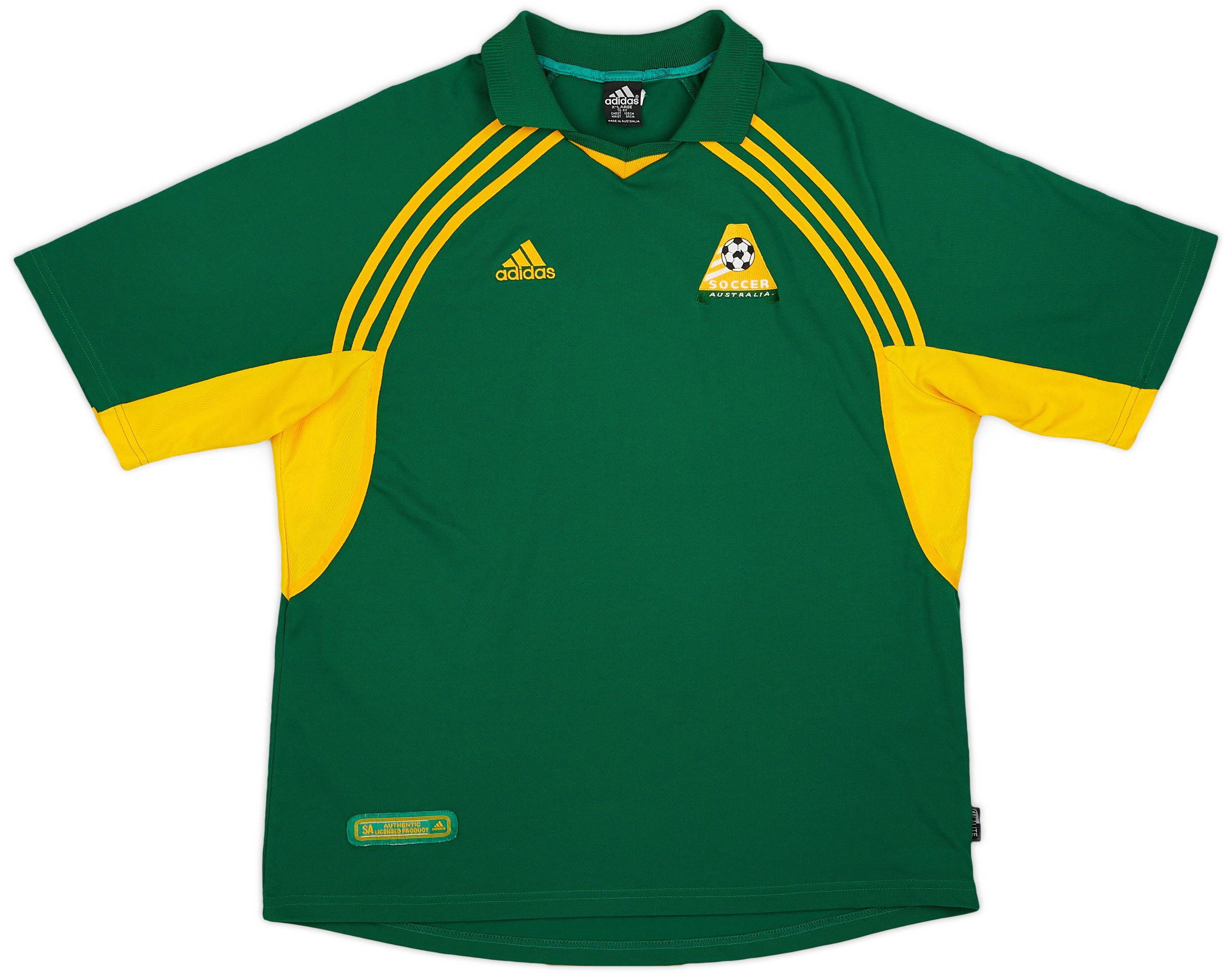 2001-02 Australia Home Shirt - 9/10 - (XL)