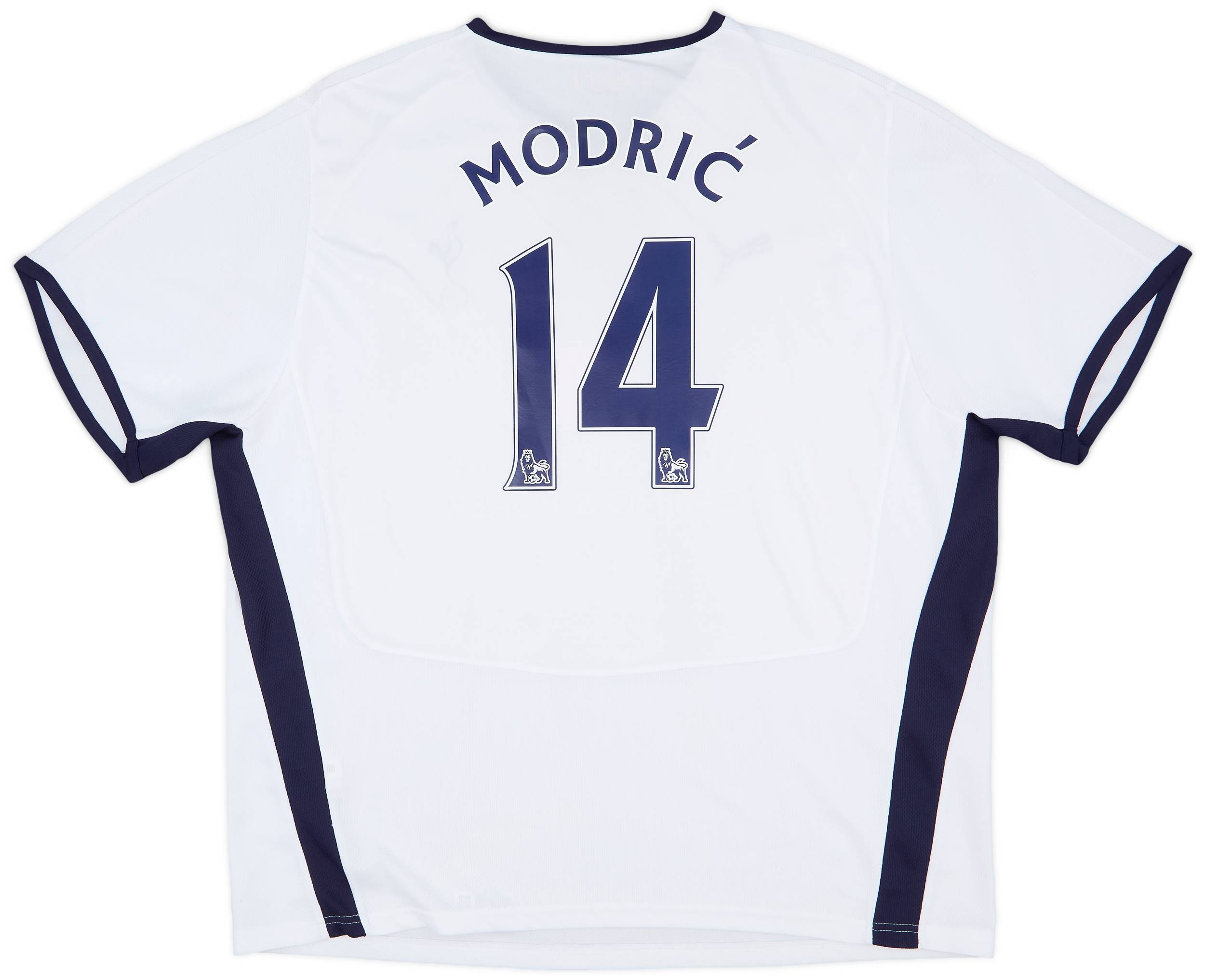 2008-09 Tottenham Home Shirt Modric #14 - 7/10 - (3XL)