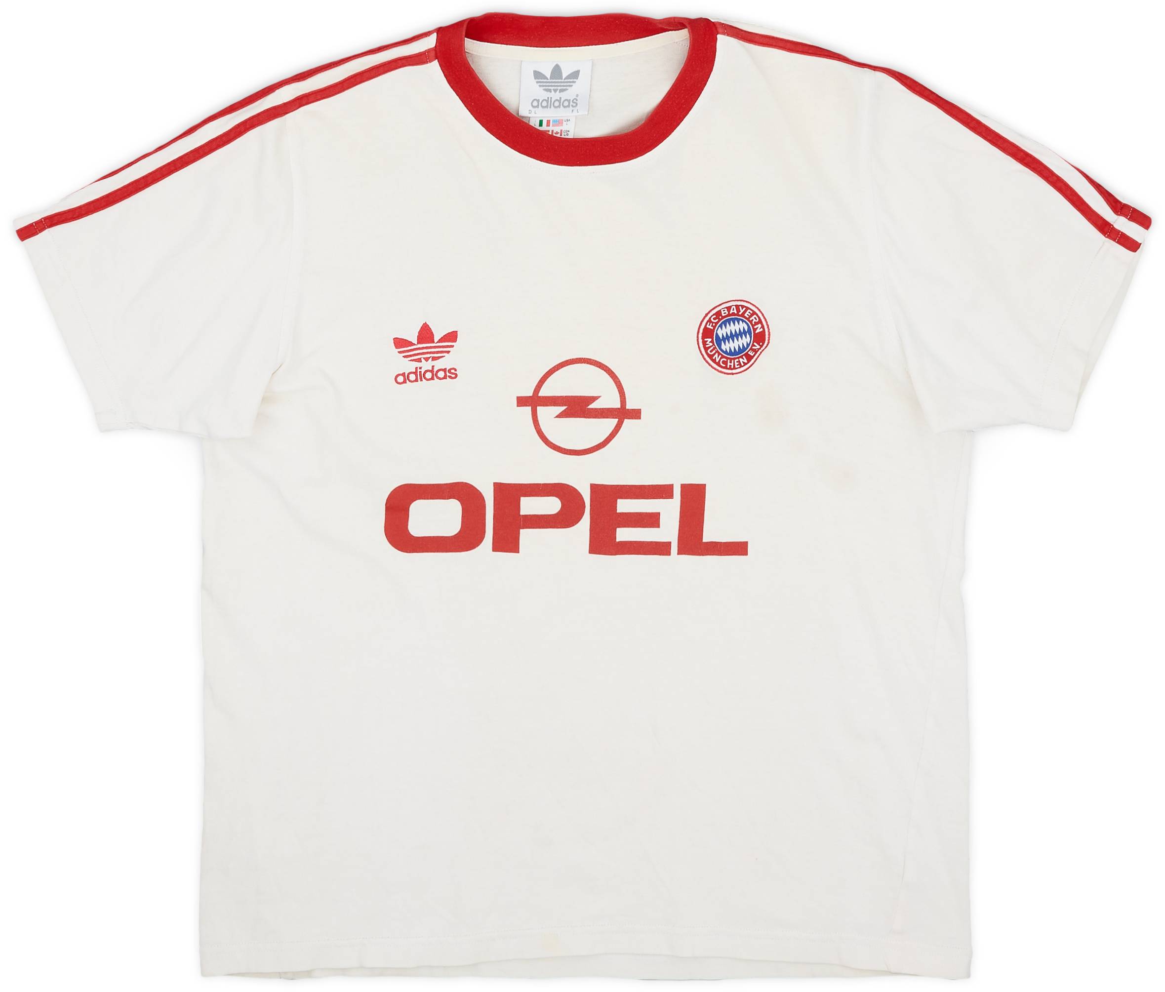 100％本物 Munich Bayern 2000-01 adidas (L) - 8/10 - Shirt Leisure Retro ウェア